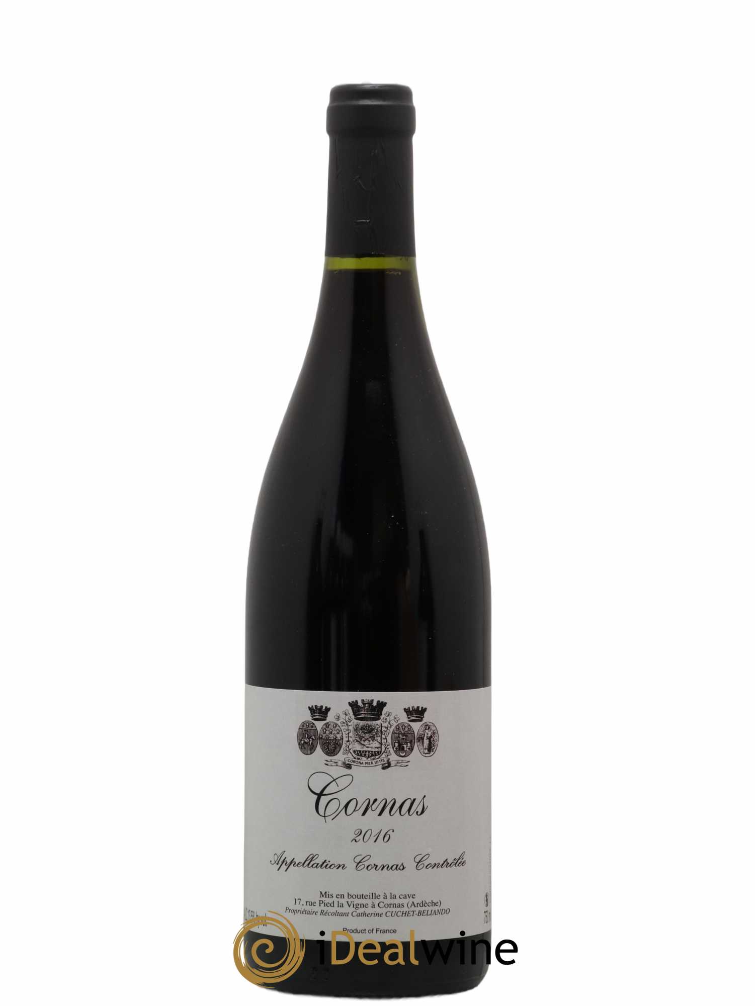 Cornas Domaine Cuchet Beliando 2016 - Lot de 1 bouteille - 0