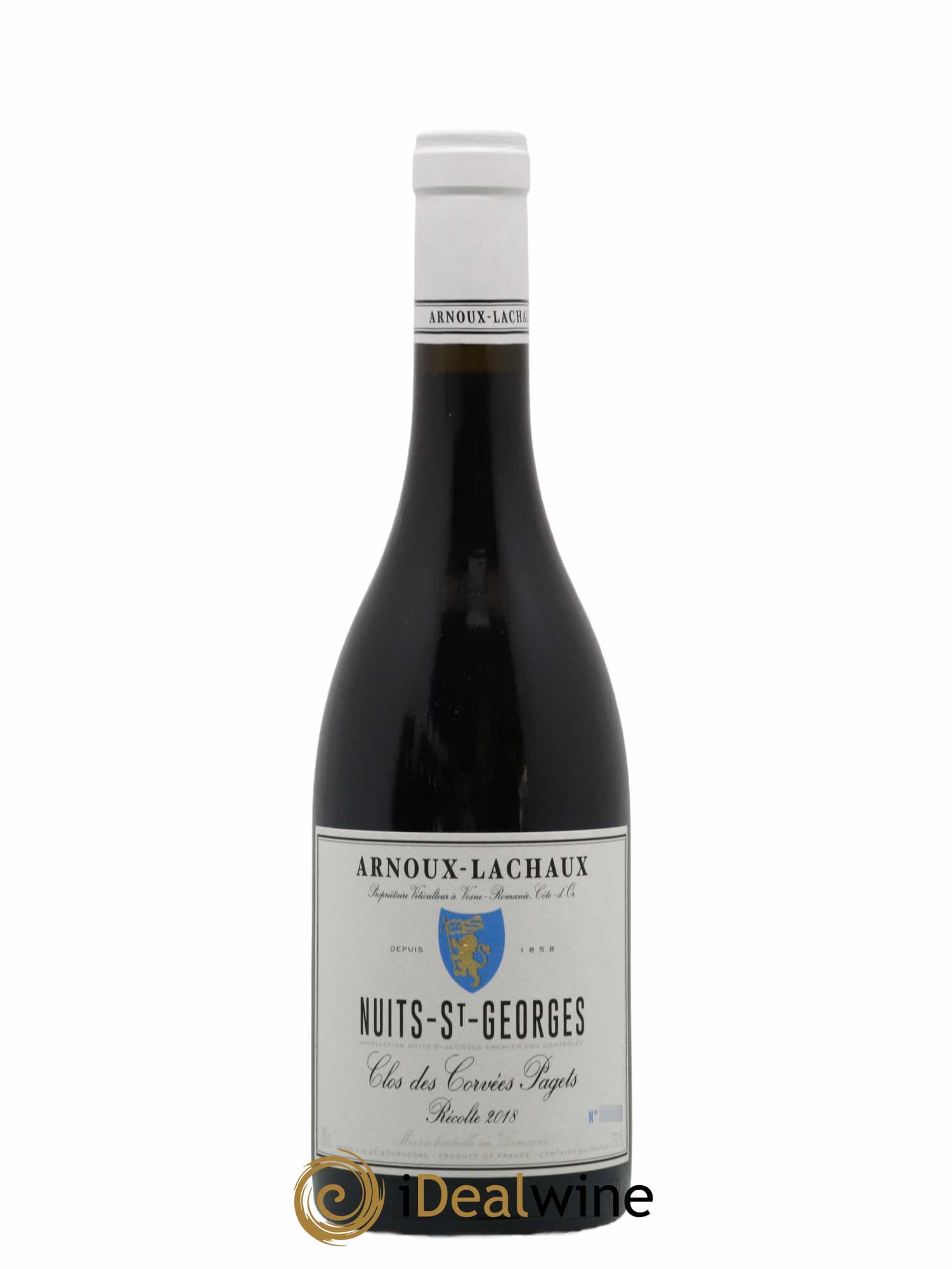 Nuits-Saint-Georges 1er Cru Clos des Corvées Pagets Arnoux-Lachaux (Domaine) 2018 - Lot de 1 bouteille - 0