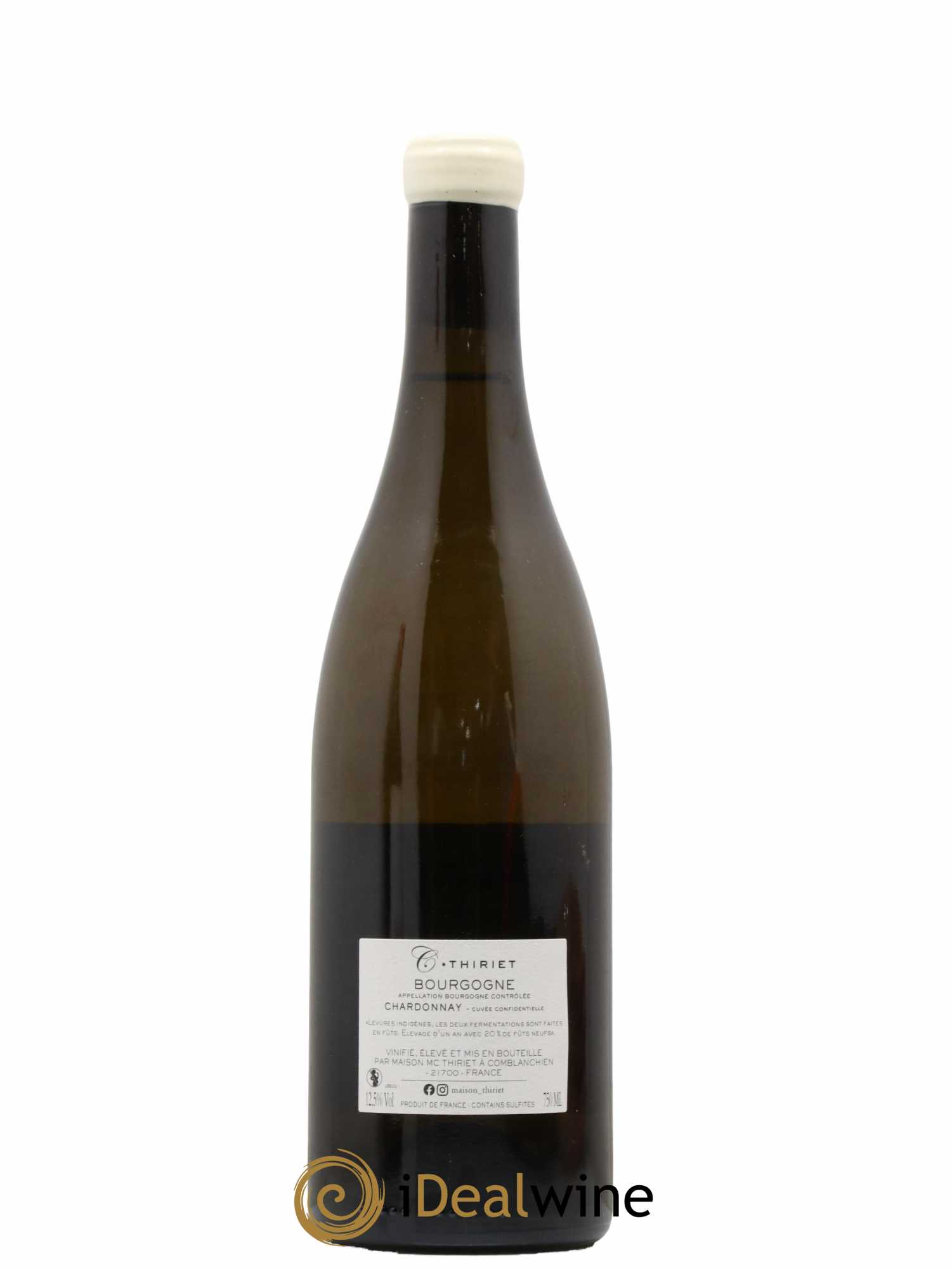 Bourgogne Cuvée Confidentielle Maison Thiriet 2020 - Lot de 1 bouteille - 1