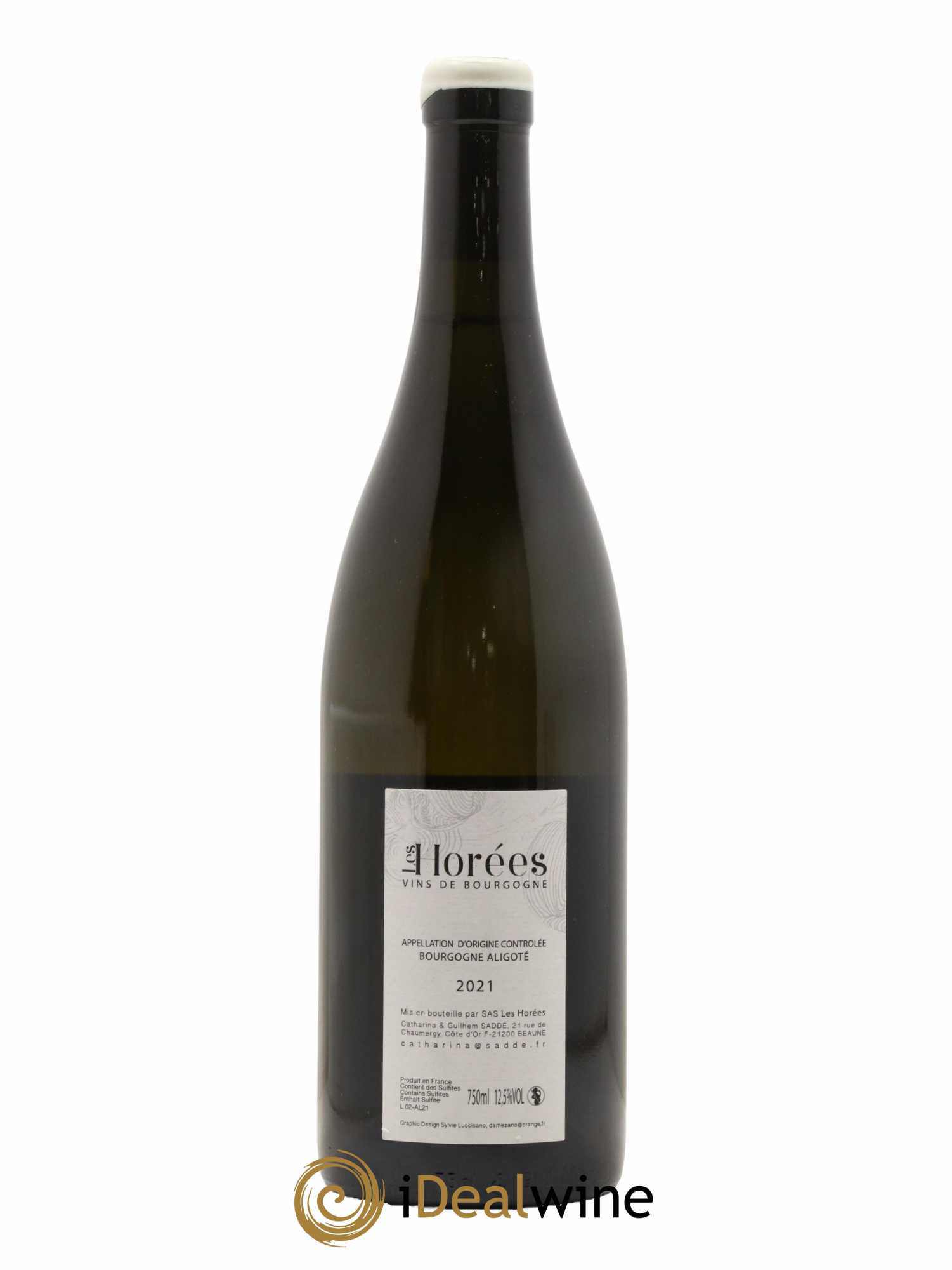 Bourgogne Aligoté En Coulezain Les Horées 2021 - Lot de 1 bouteille - 1