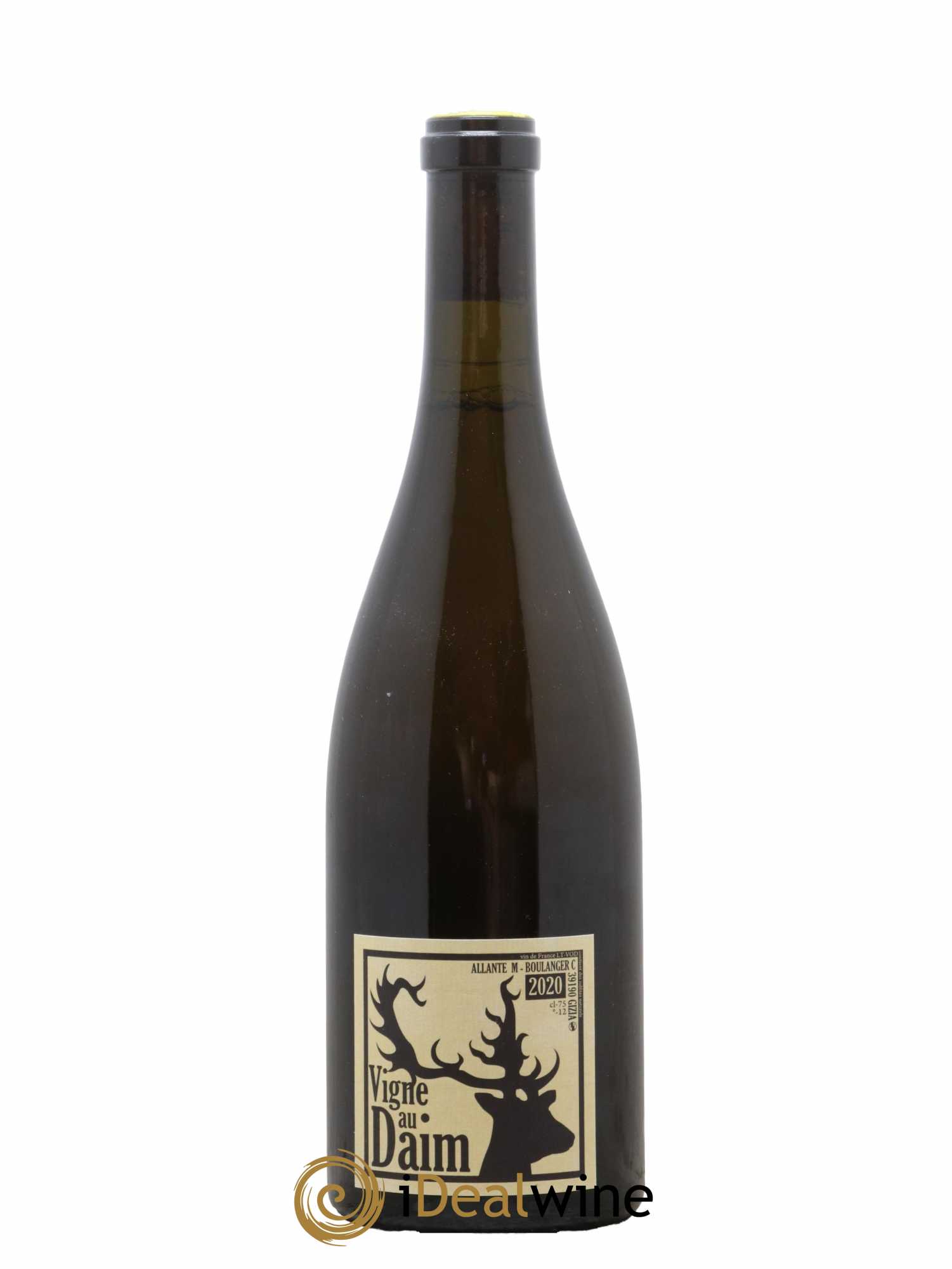 Vin de France Vigne au Daim Allante et Boulanger 2020 - Lot de 1 bouteille - 0