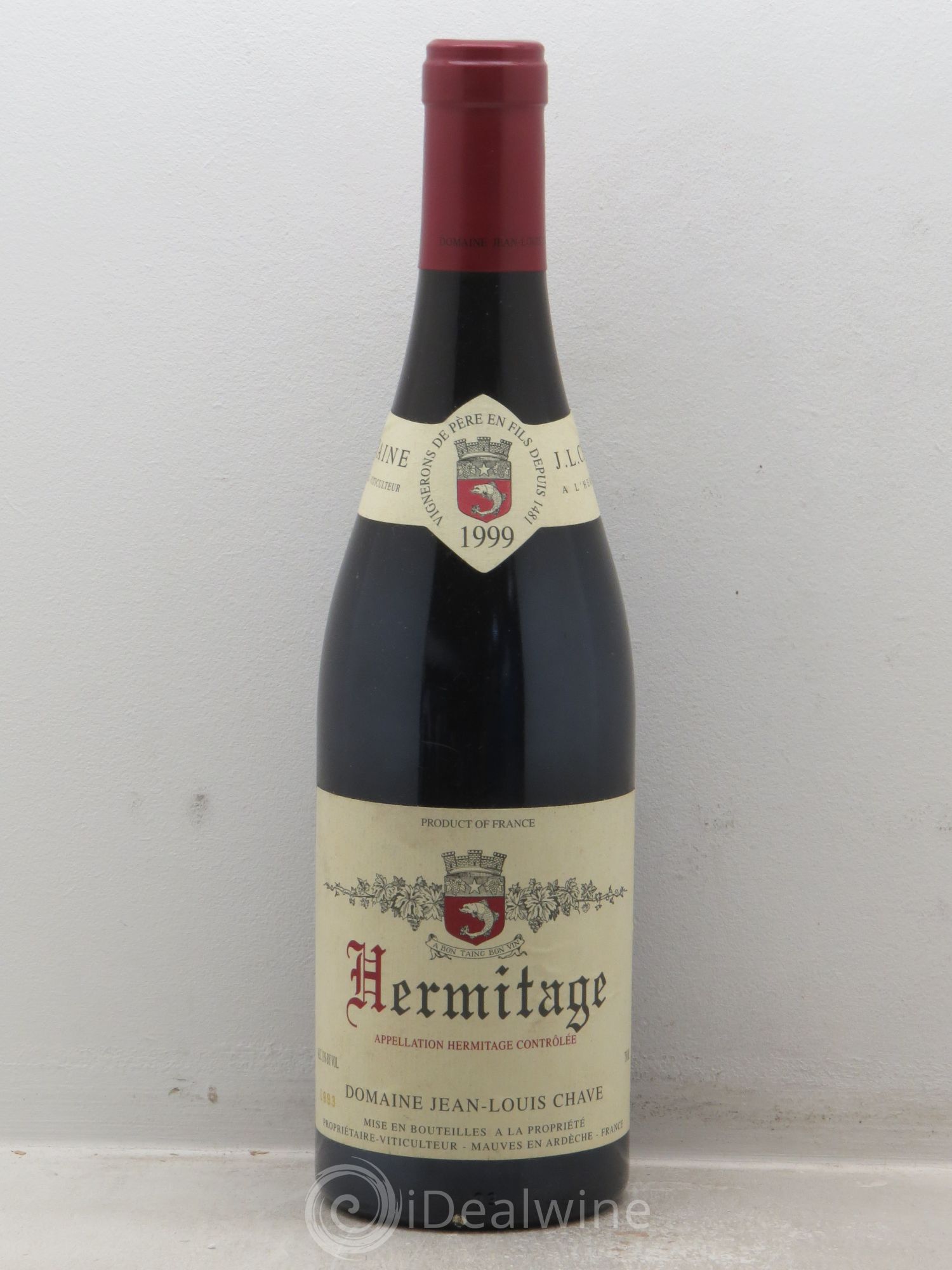 Hermitage Jean-Louis Chave 1999 - Lot de 1 bouteille - 0