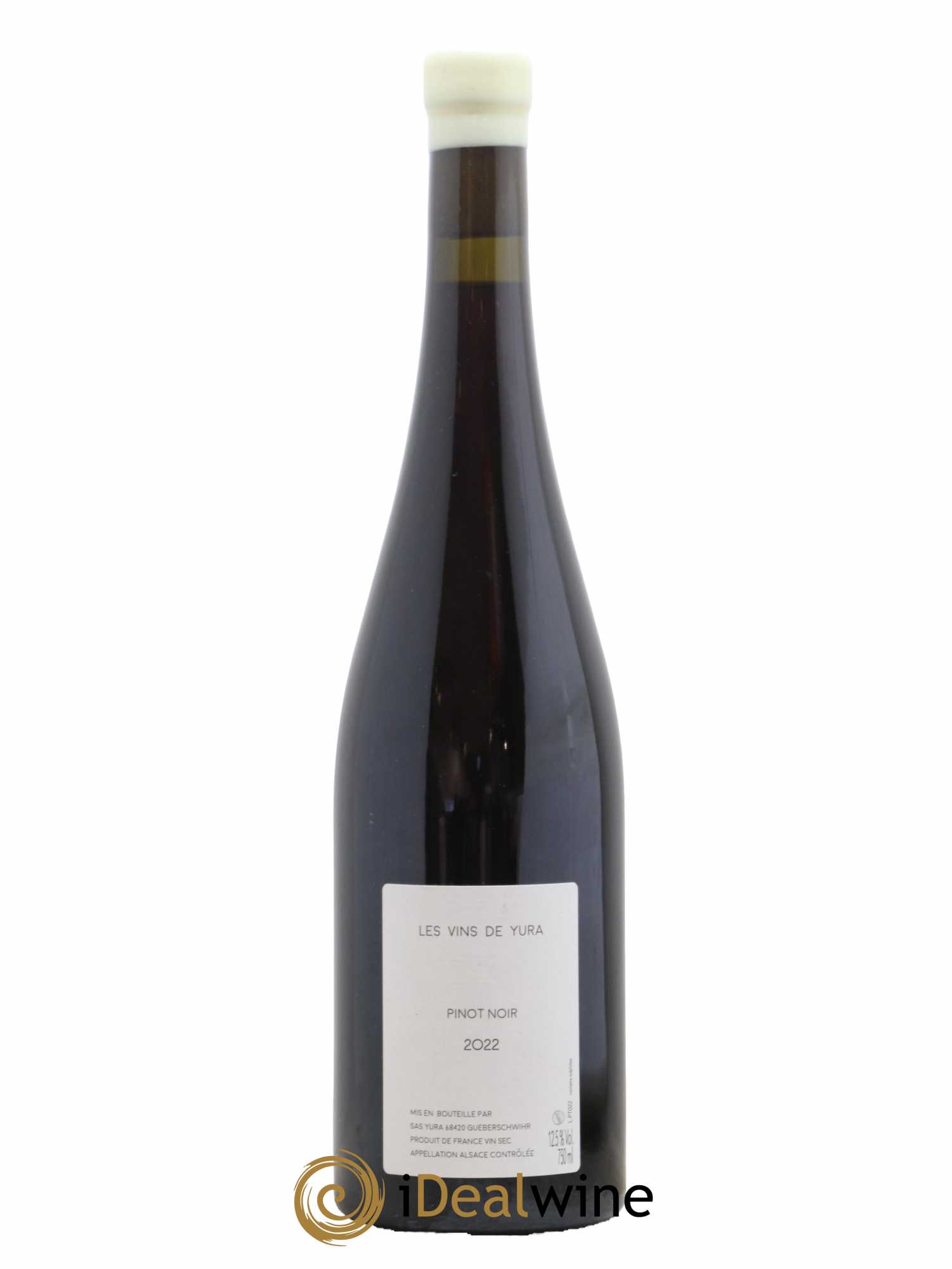 Alsace Pinot Noir La partie et le tout Jintaro Yura 2022 - Lot de 1 bouteille - 1