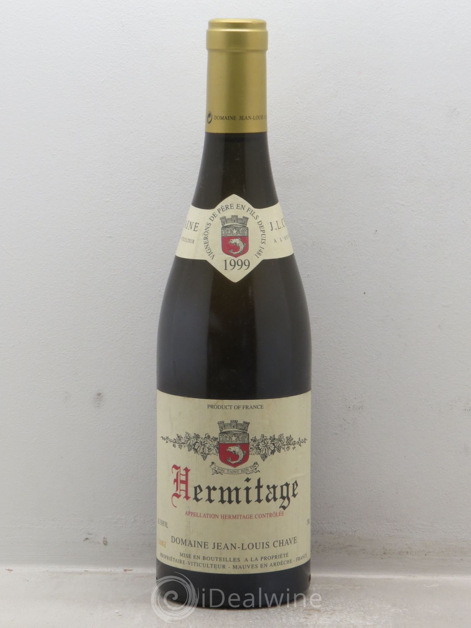 Hermitage Jean-Louis Chave 1999 - Lot de 1 bouteille - 0