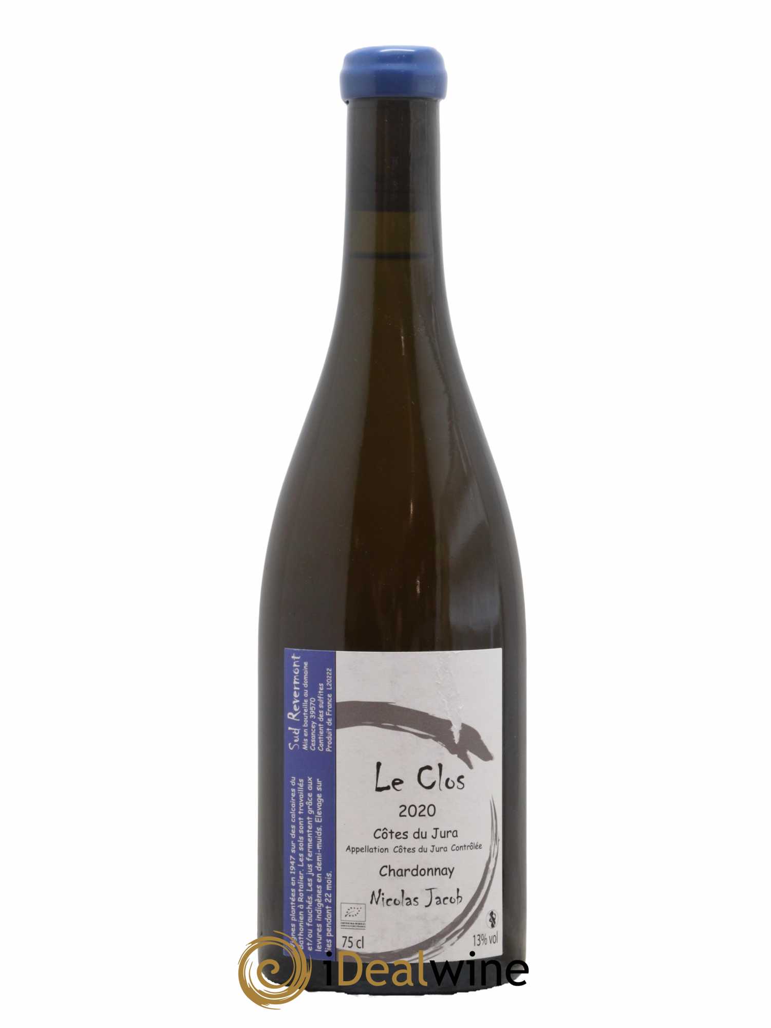 Côtes du Jura Chardonnay Le Clos Nicolas Jacob 2020 - Posten von 1 Flasche - 0
