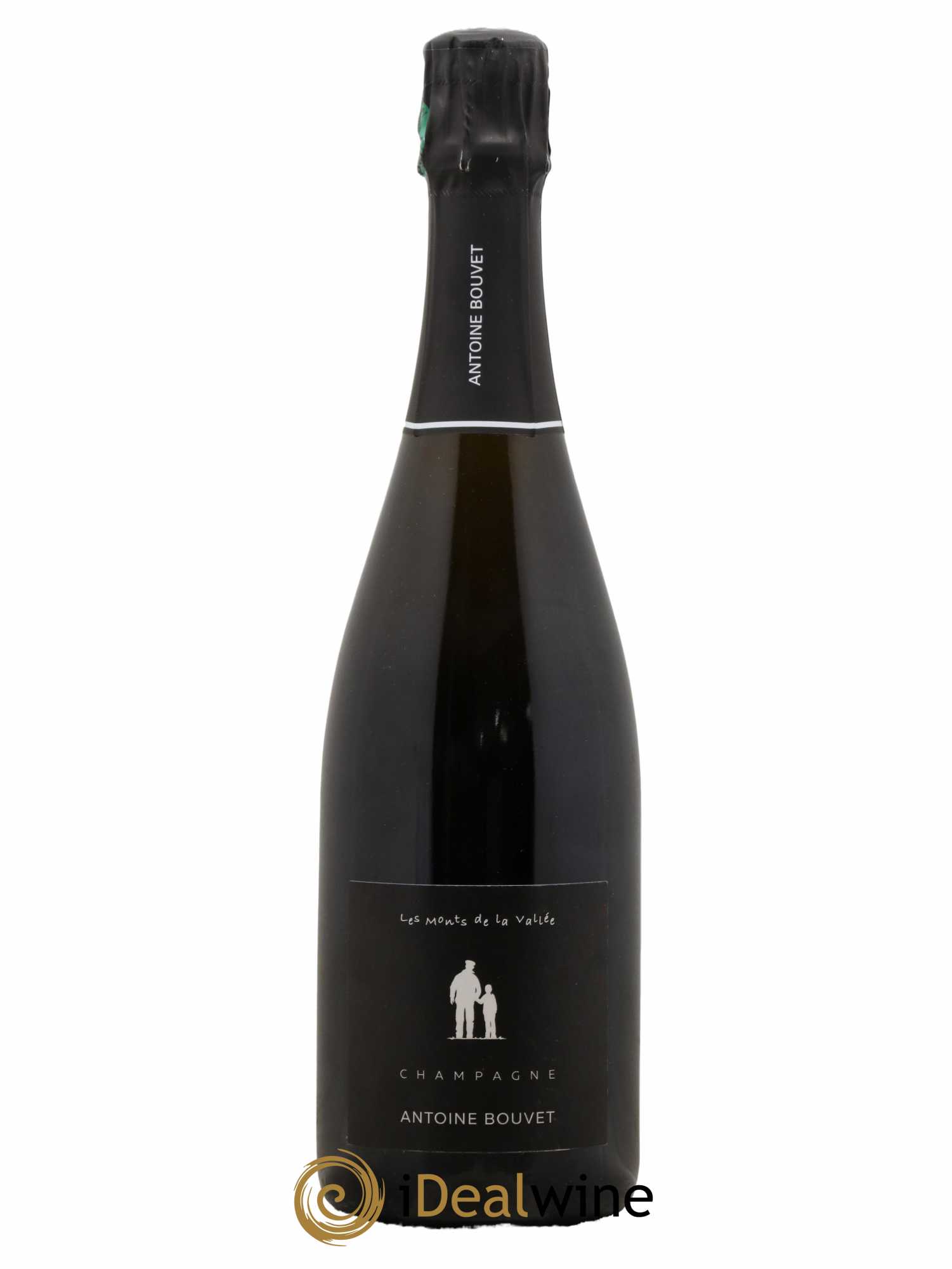 Les Monts de la Vallée Blanc de Noirs Brut Antoine Bouvet - Lot de 1 bouteille - 0