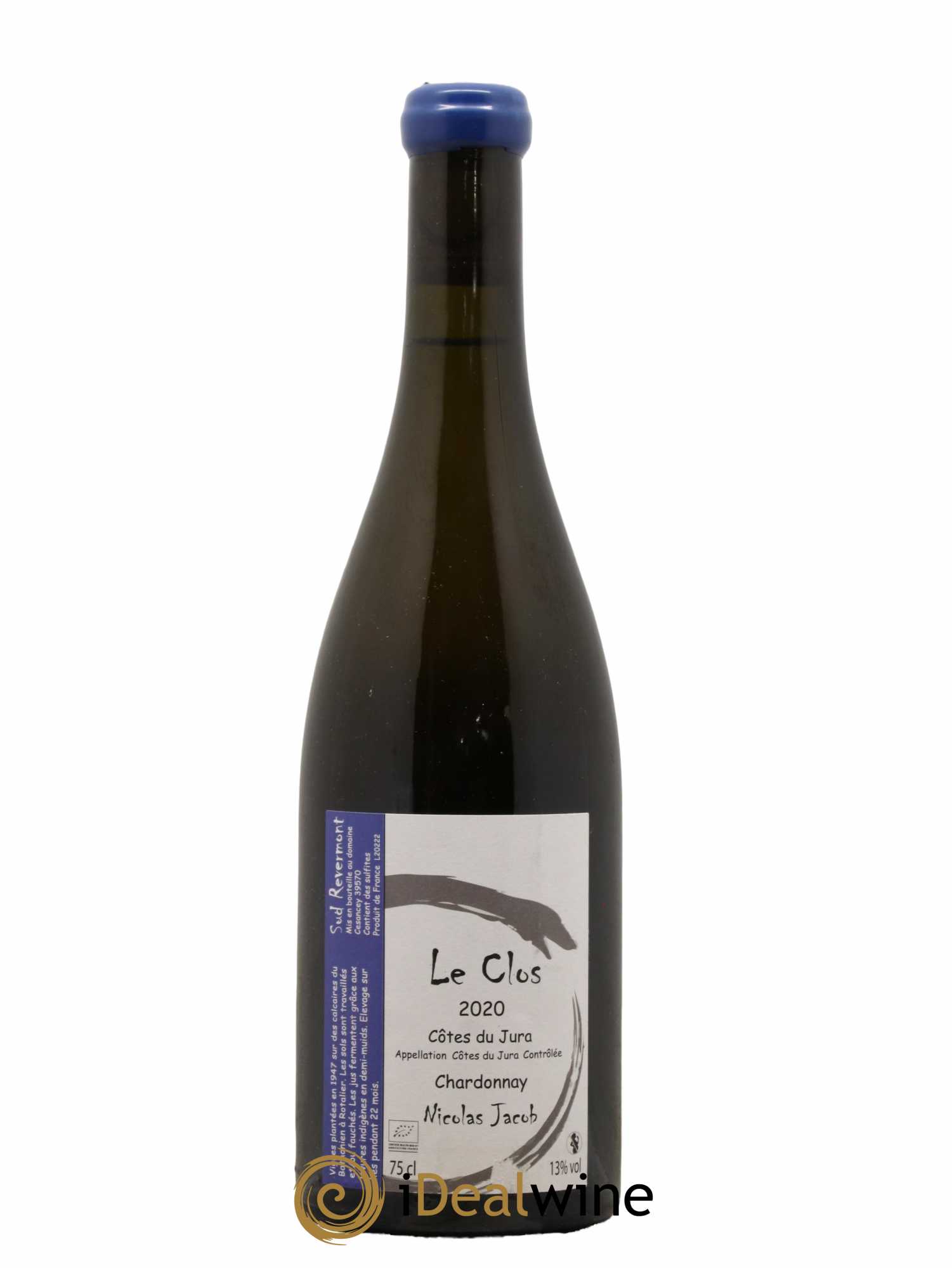 Côtes du Jura Chardonnay Le Clos Nicolas Jacob 2020 - Lot de 1 bouteille - 0
