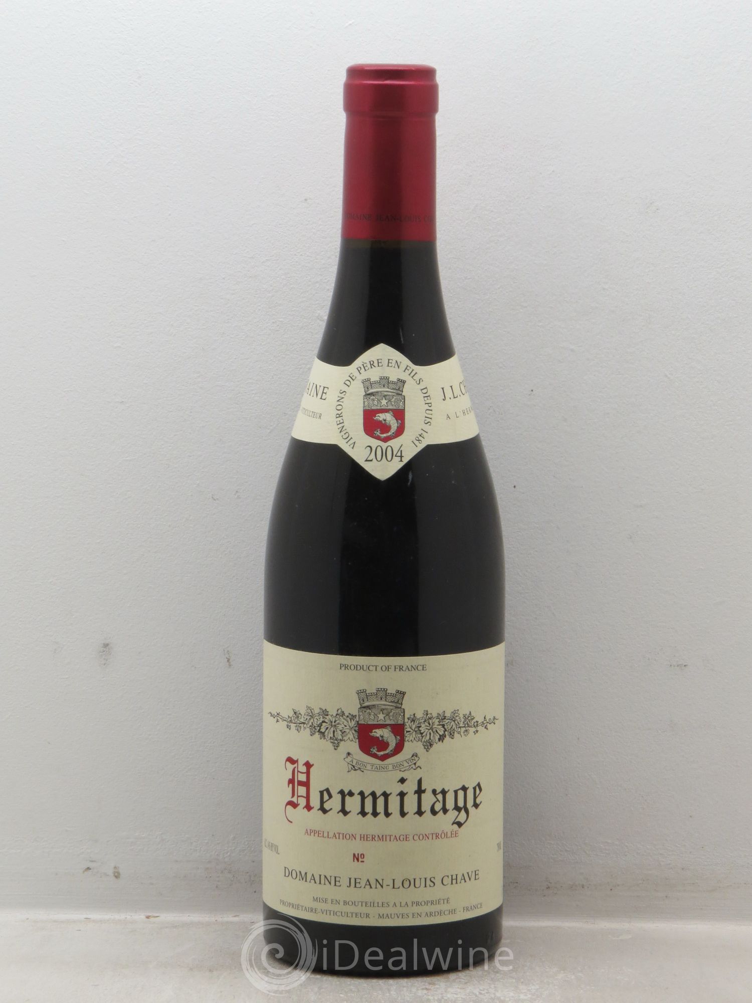Hermitage Jean-Louis Chave 2004 - Lot de 1 bouteille - 0