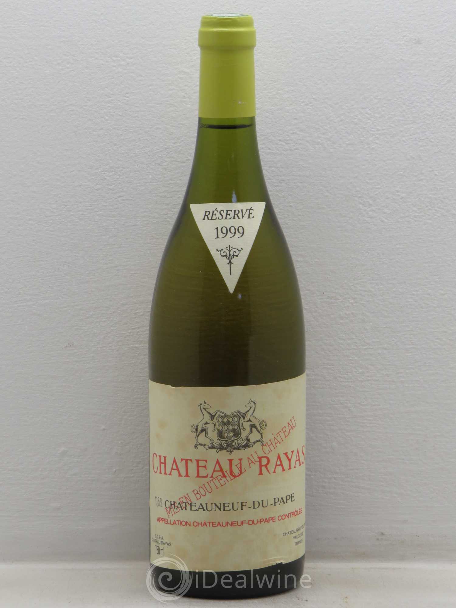 Châteauneuf-du-Pape Château Rayas Emmanuel Reynaud 1999 - Lot de 1 bouteille - 0
