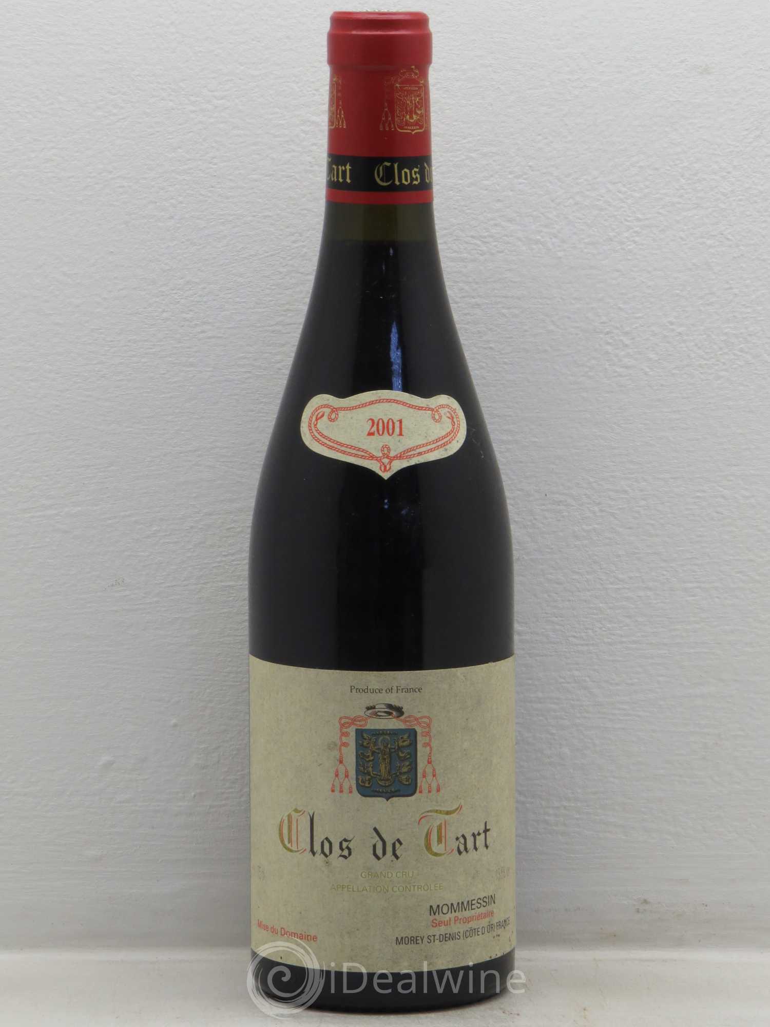 Clos de Tart Grand Cru Clos de Tart 2001 - Lot de 1 bouteille - 0