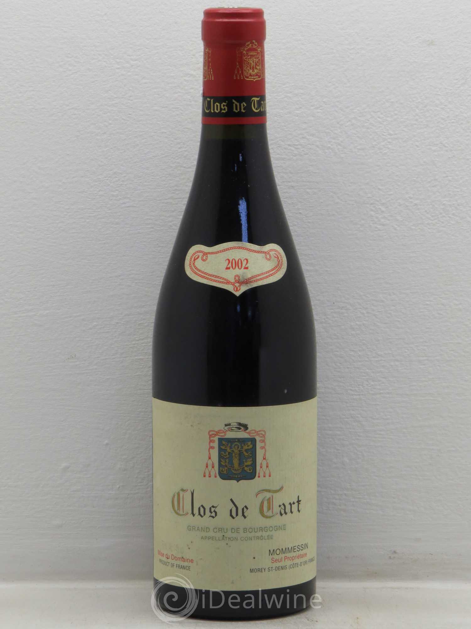 Clos de Tart Grand Cru Clos de Tart 2002 - Lot de 1 bouteille - 0