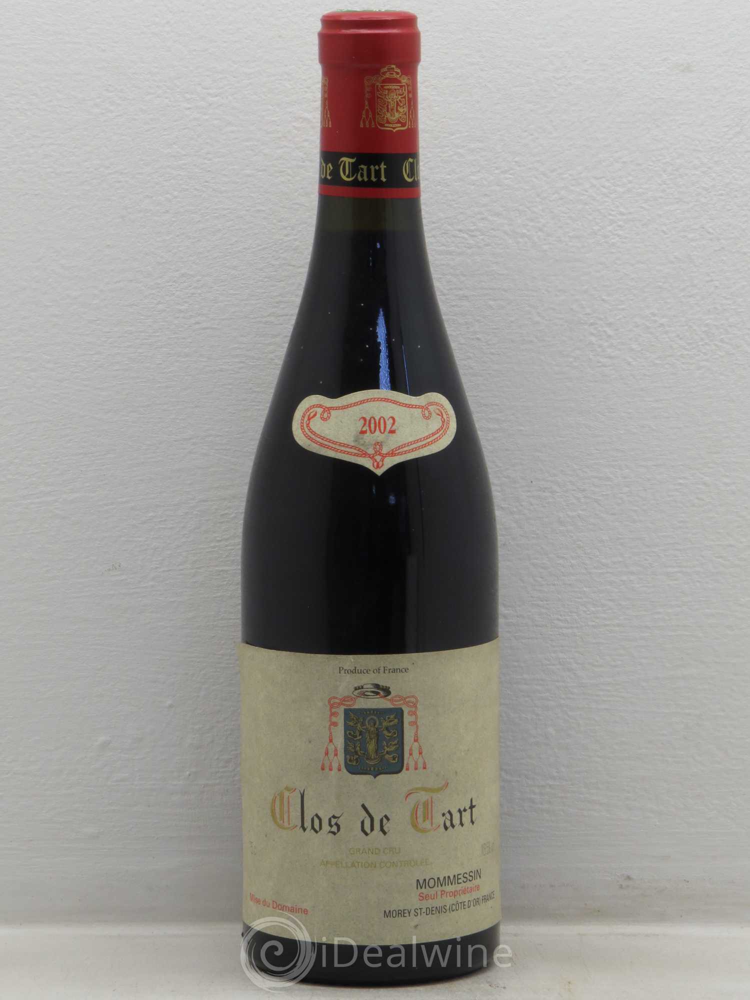 Clos de Tart Grand Cru Clos de Tart 2002 - Lot de 1 bouteille - 0