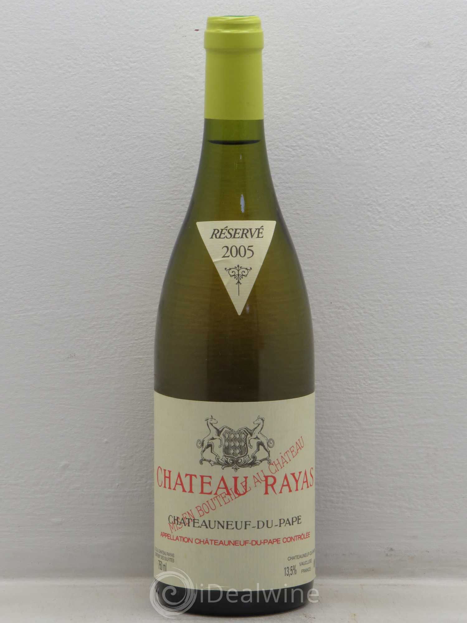 Châteauneuf-du-Pape Château Rayas Emmanuel Reynaud 2005 - Lot de 1 bouteille - 0