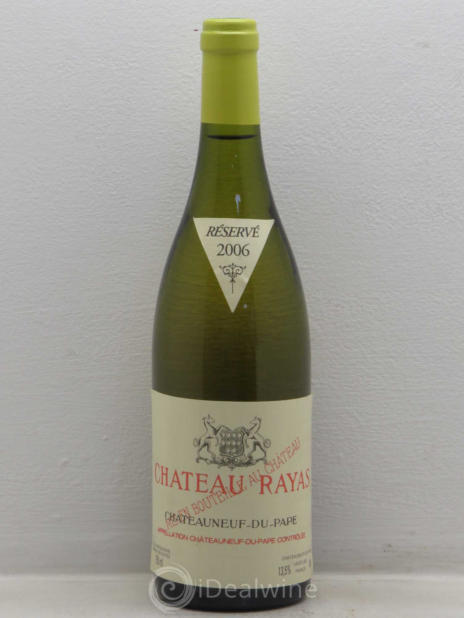 Châteauneuf-du-Pape Château Rayas Emmanuel Reynaud 2006 - Lot de 1 bouteille - 0