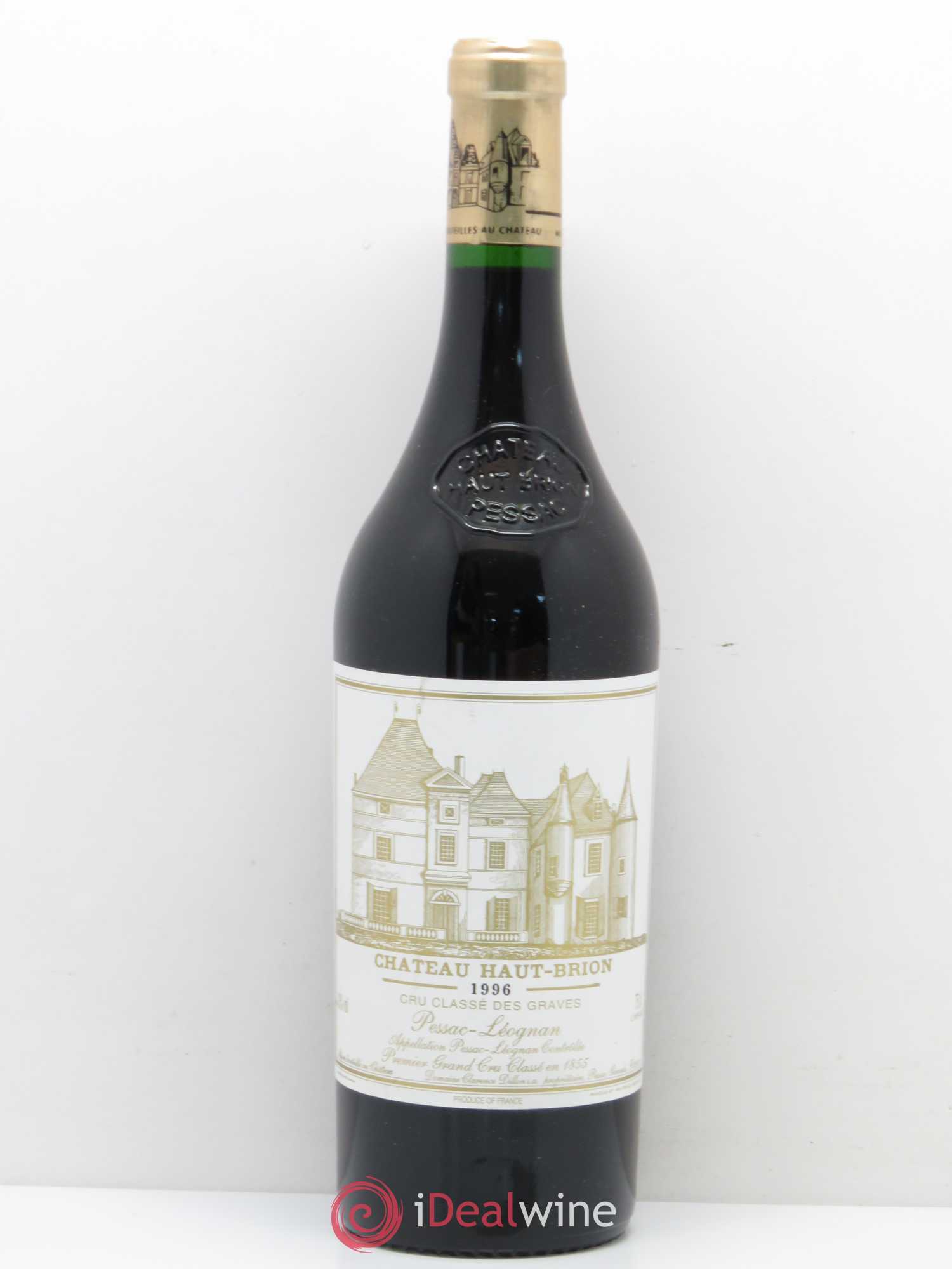 Château Haut Brion 1er Grand Cru Classé 1996 - Lot de 1 bouteille - 0