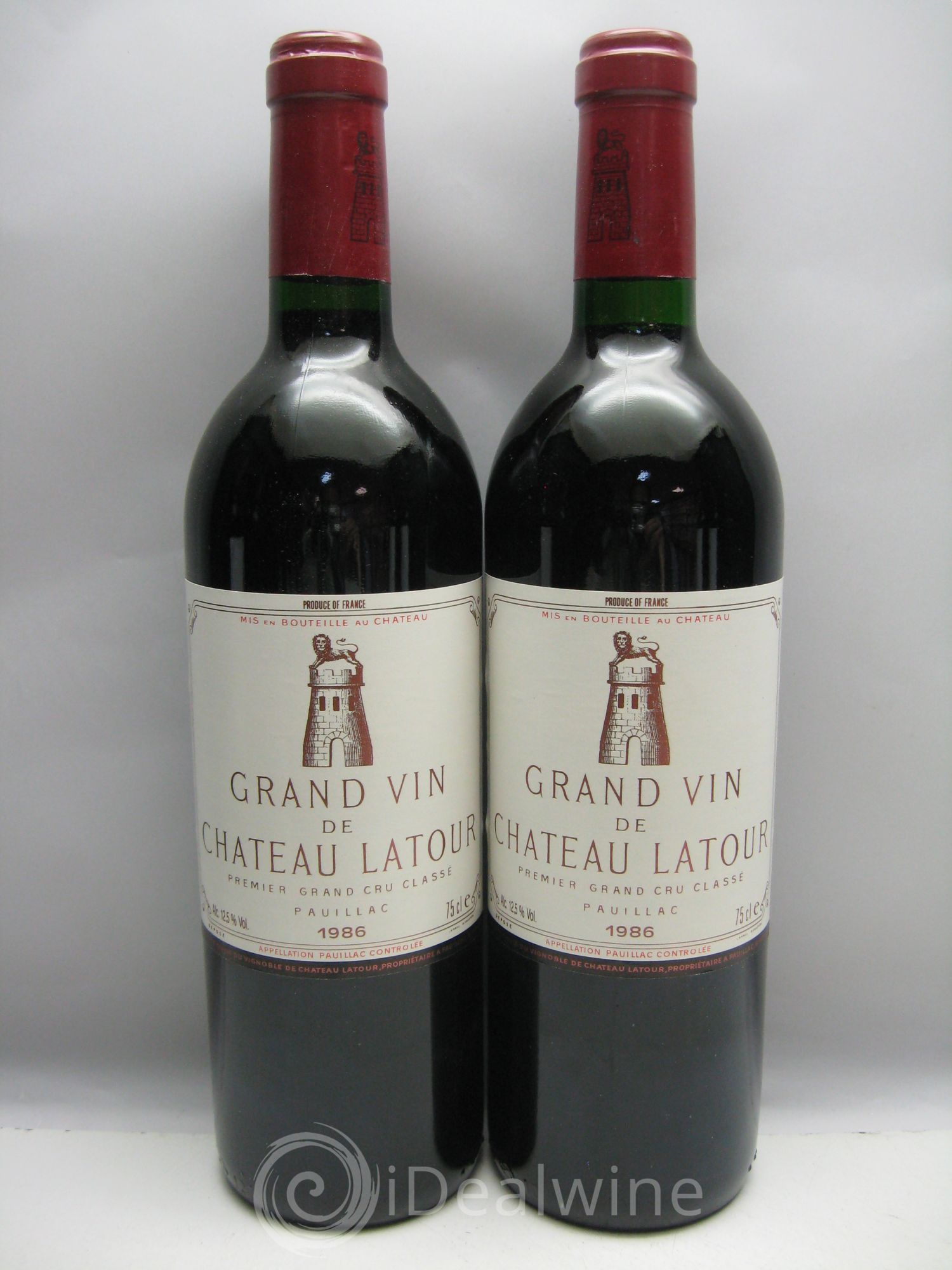 Château Latour 1er Grand Cru Classé 1986 - Lot de 6 bouteilles - 2