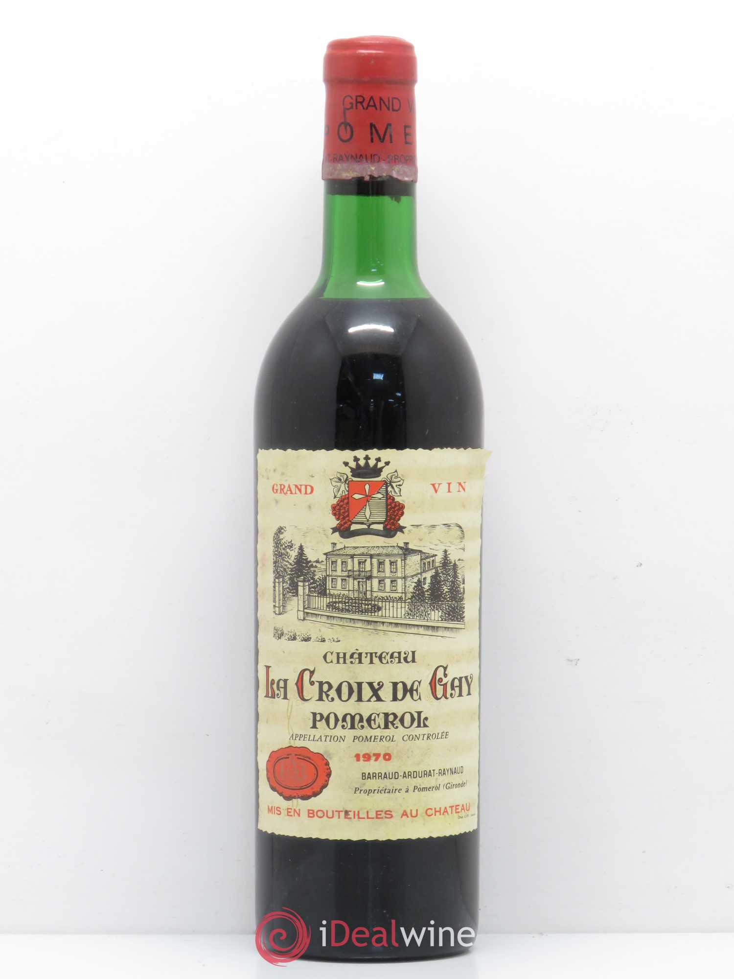 Château la Croix de Gay 1970 - Lot de 1 bouteille - 0