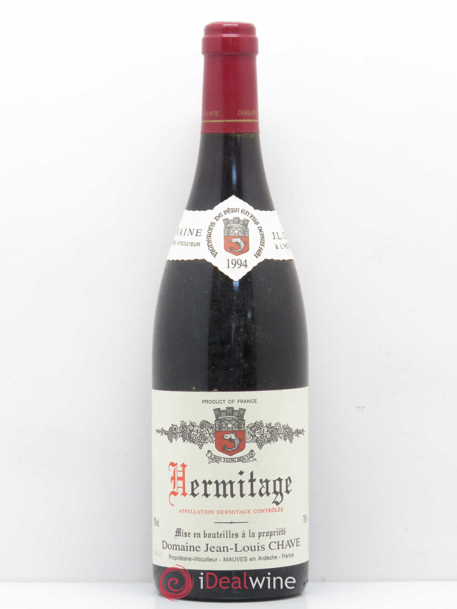 Hermitage Jean-Louis Chave 1994 - Lot de 1 bouteille - 0