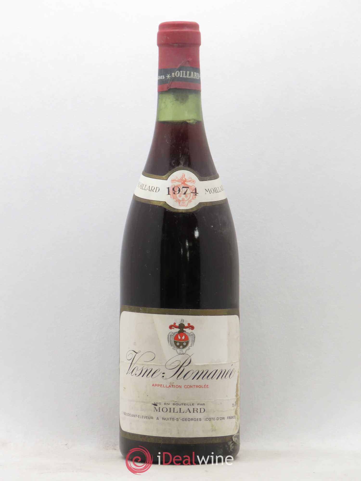 Vosne-Romanée Moillard 1974 - Lot de 1 bouteille - 0