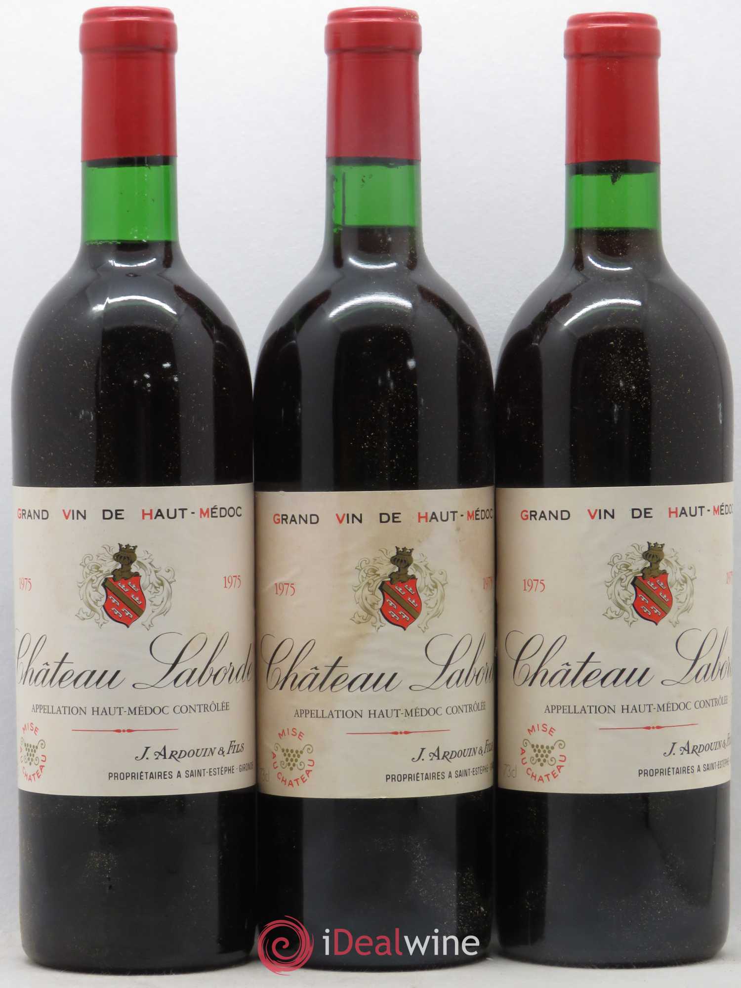 Haut Médoc Château Laborde 1975 - Lot de 6 bouteilles - 2