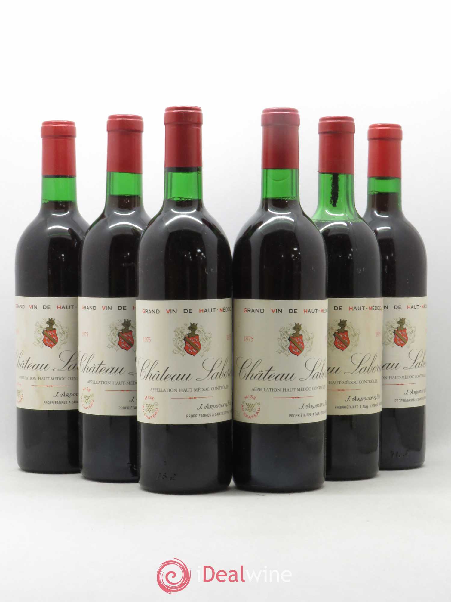 Haut Médoc Château Laborde 1975 - Lot de 6 bouteilles - 0
