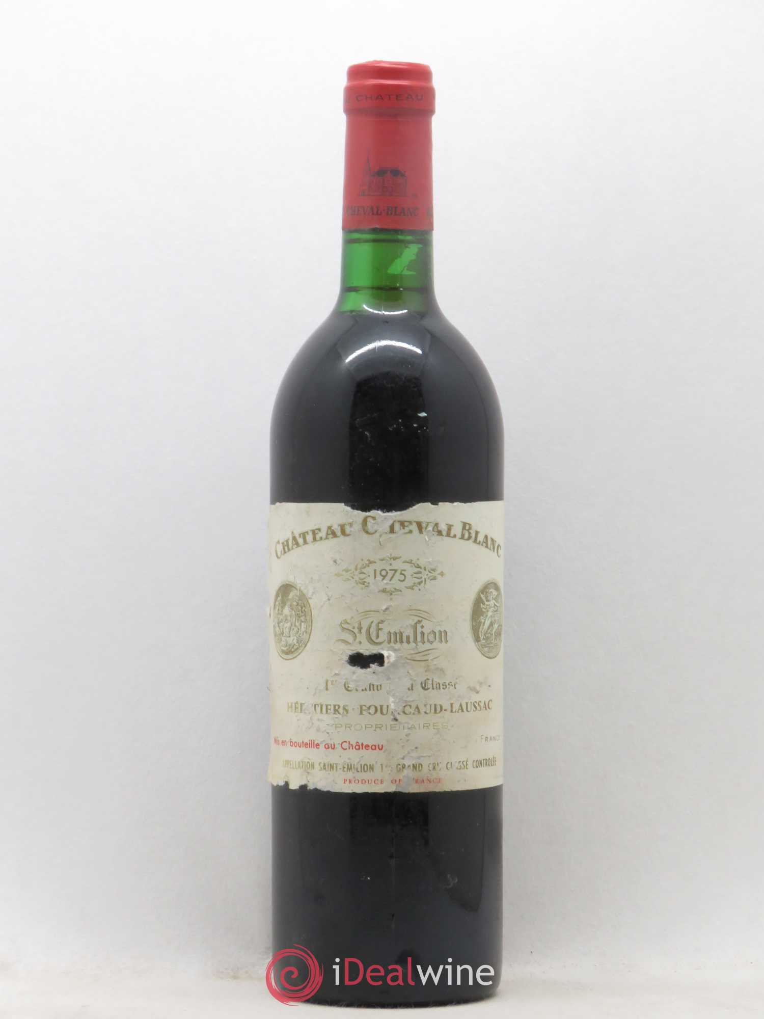 Château Cheval Blanc 1er Grand Cru Classé A 1975 - Lot de 1 bouteille - 0