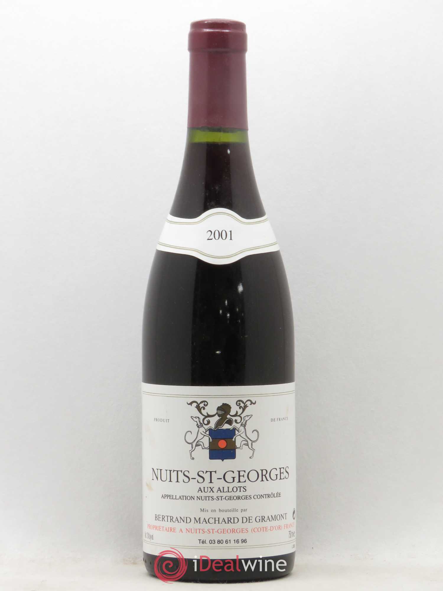 Nuits-Saint-Georges Aux Allots Machard de Gramond 2001 - Posten von 1 Flasche - 0