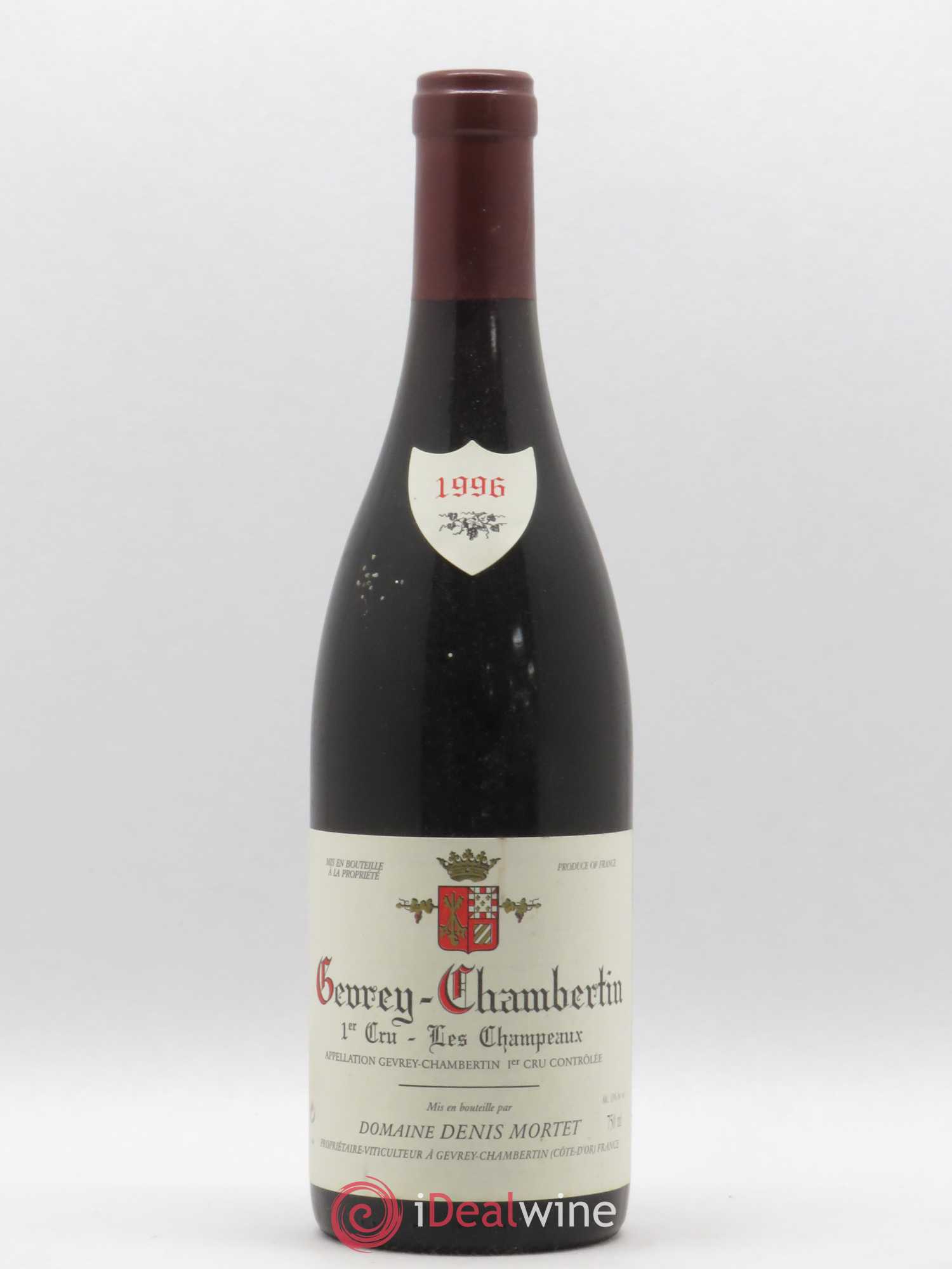 Gevrey-Chambertin 1er Cru Les Champeaux Denis Mortet (Domaine) 1996 - Lot de 1 bouteille - 0