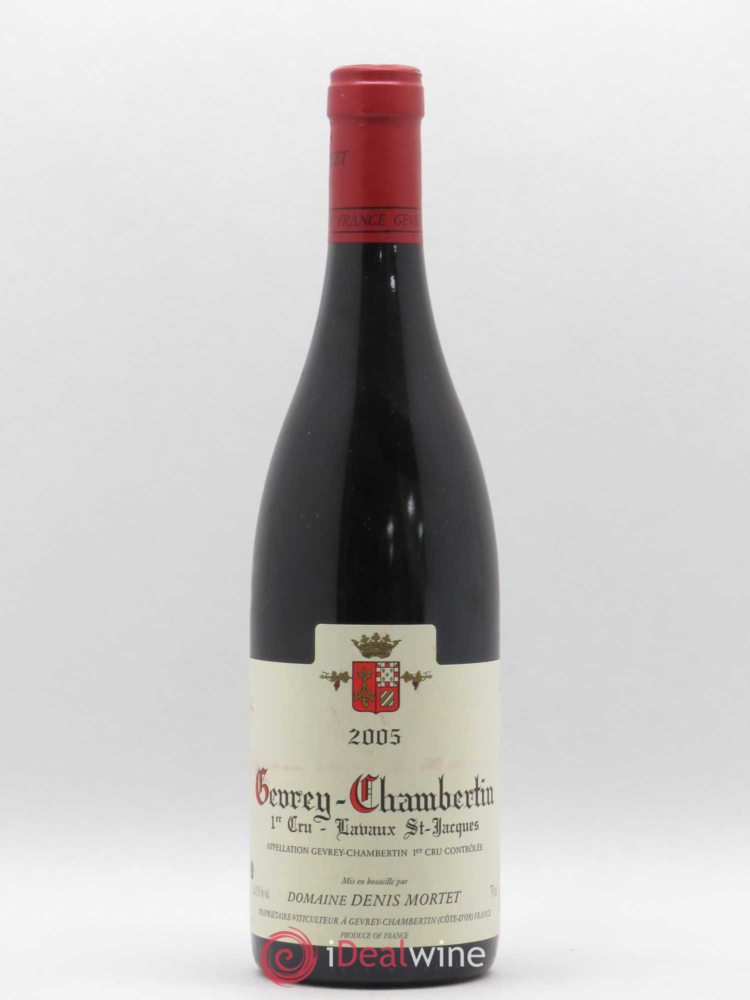 Gevrey-Chambertin 1er Cru Lavaux Saint Jacques Denis Mortet (Domaine) 2005 - Lot de 1 bouteille - 0