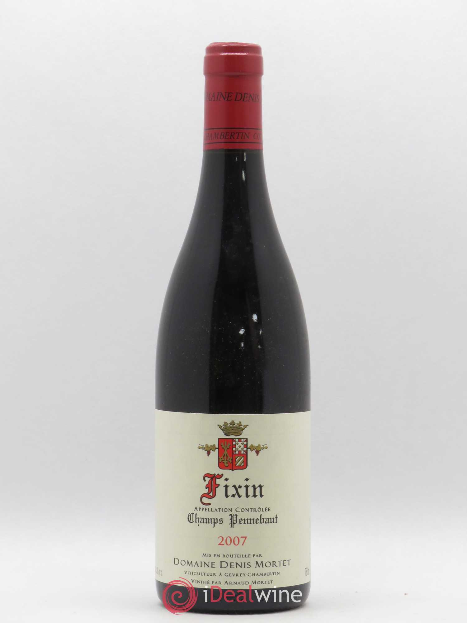 Fixin Les Champs Pennebaut Denis Mortet (Domaine) 2007 - Lot de 1 bouteille - 0