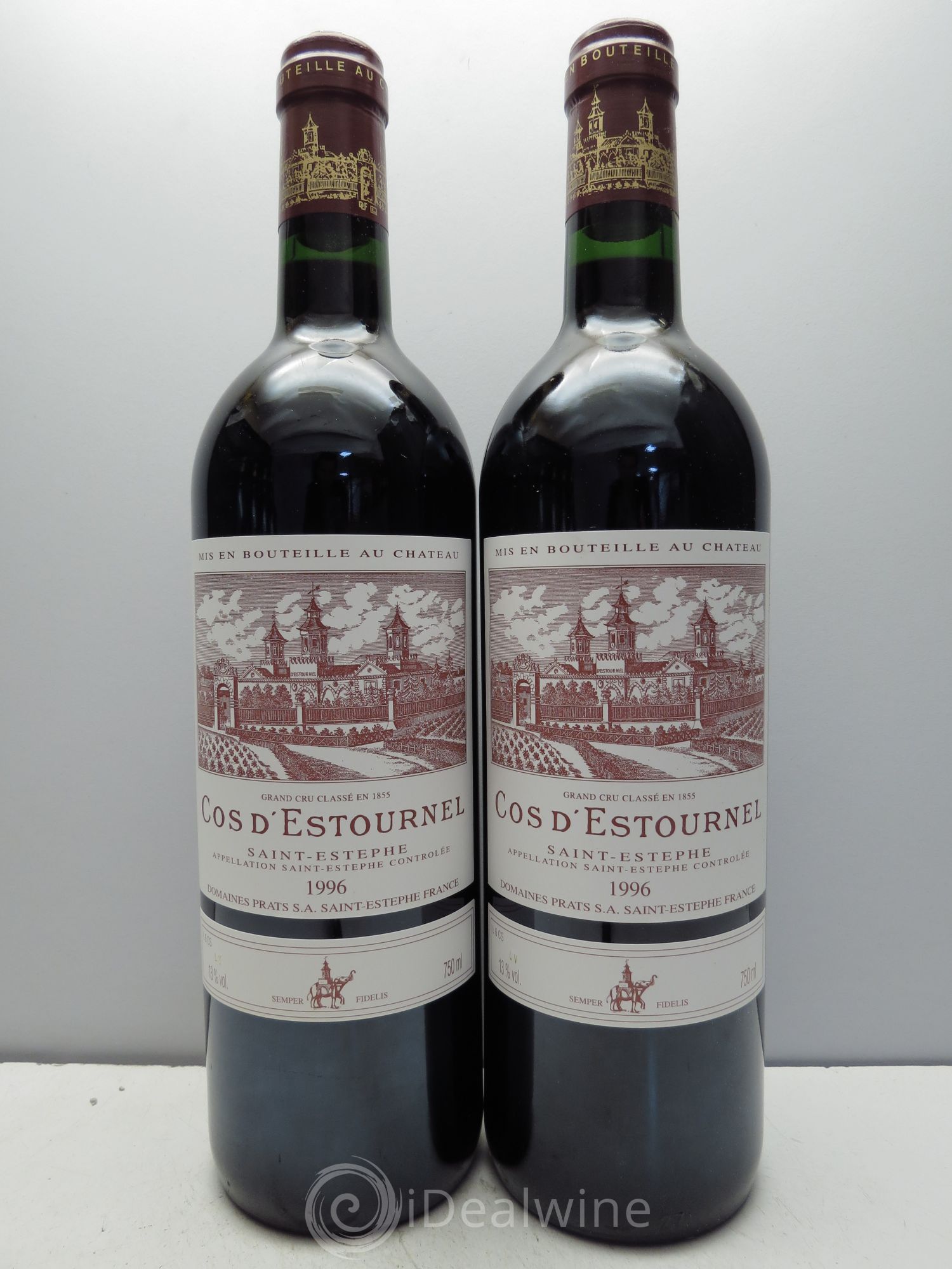 Cos d'Estournel 2ème Grand Cru Classé 1996 - Lot de 12 bouteilles - 2