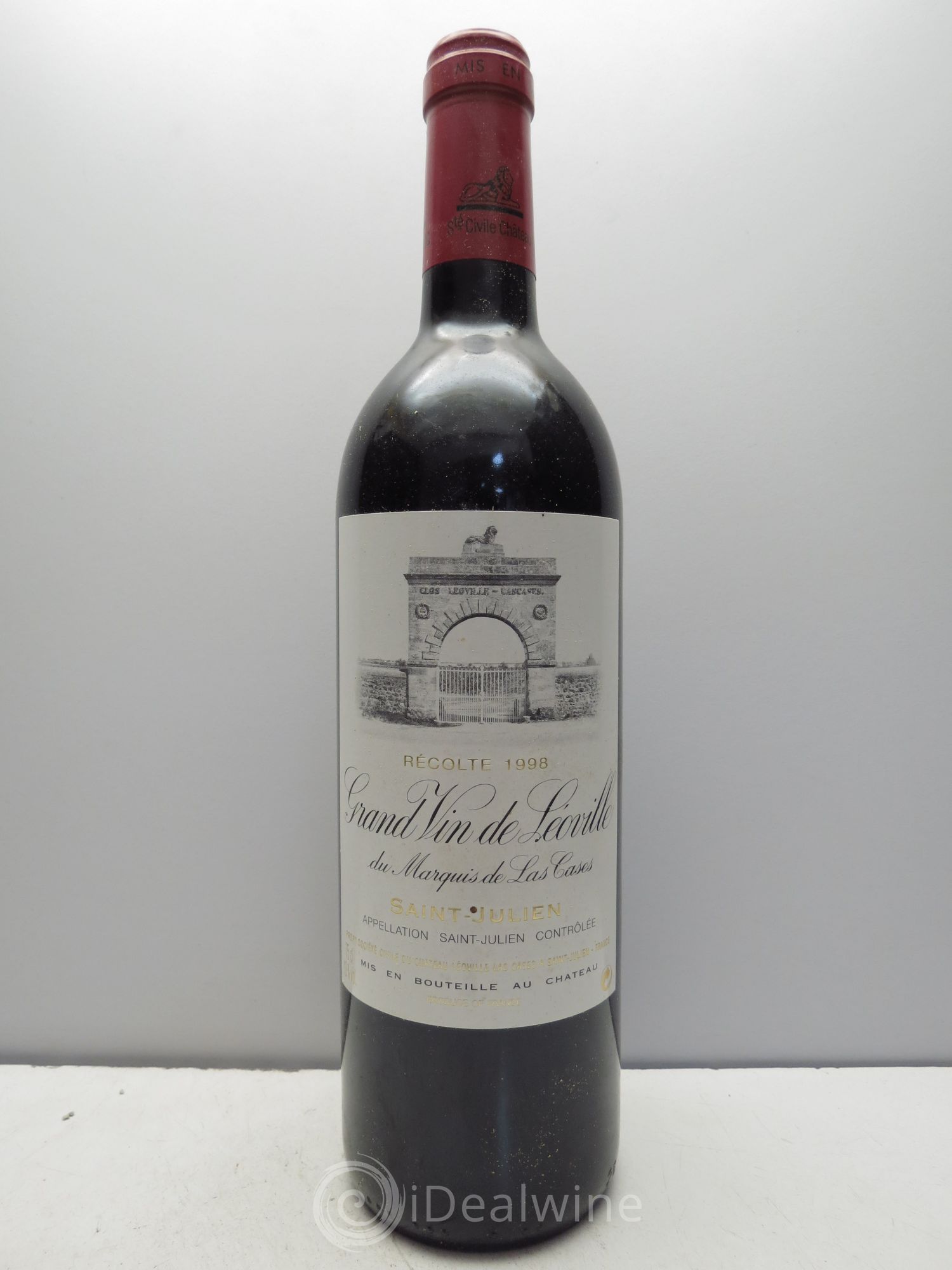 Château Léoville Las Cases 2ème Grand Cru Classé 1998 - Lot de 6 bouteilles - 0