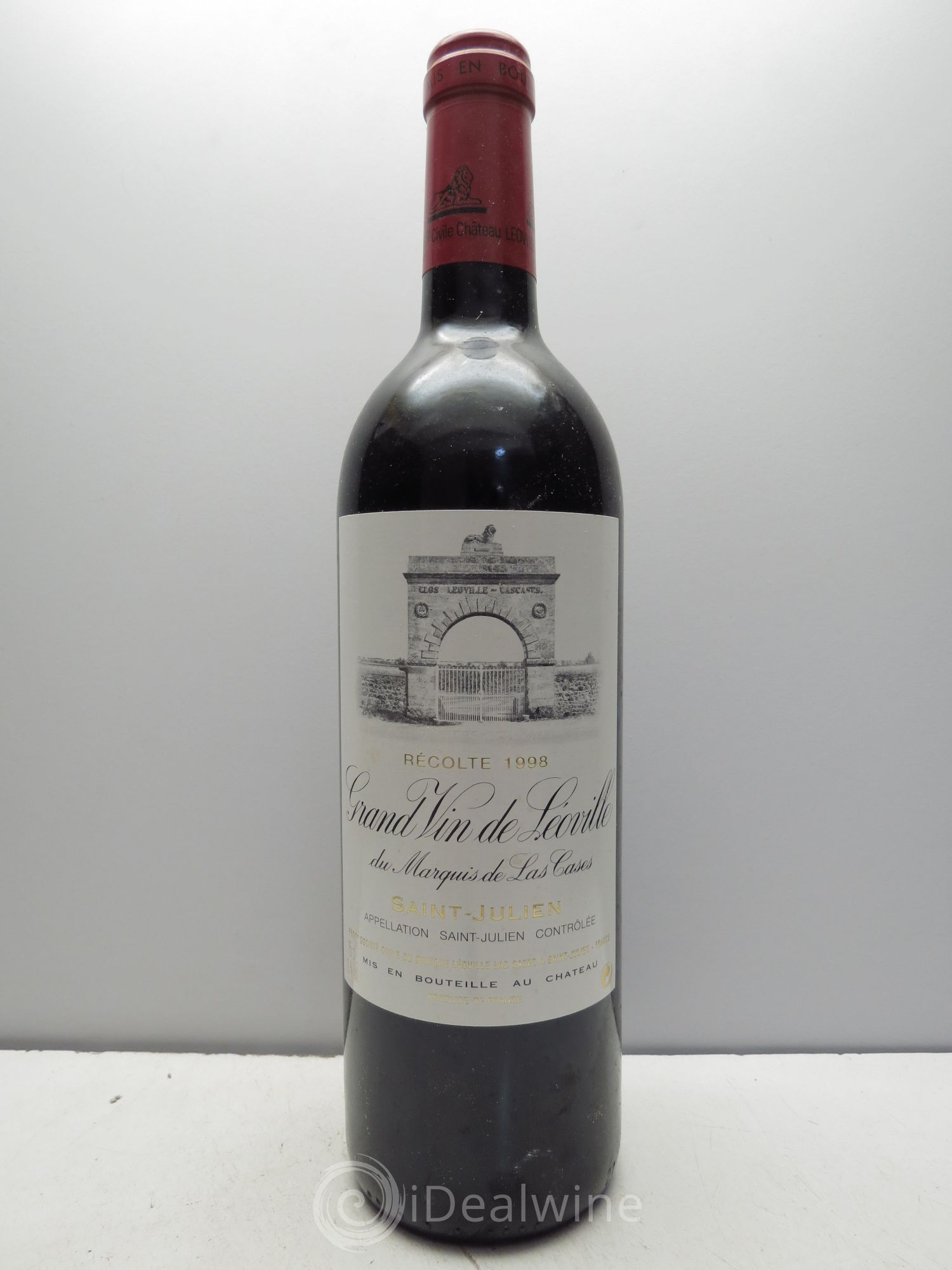 Château Léoville Las Cases 2ème Grand Cru Classé 1998 - Lot de 1 bouteille - 0