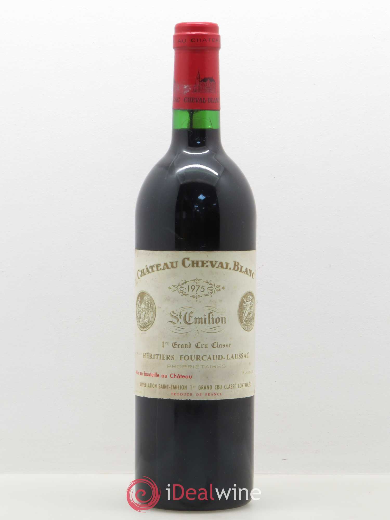 Château Cheval Blanc 1er Grand Cru Classé A 1975 - Lot de 1 bouteille - 0