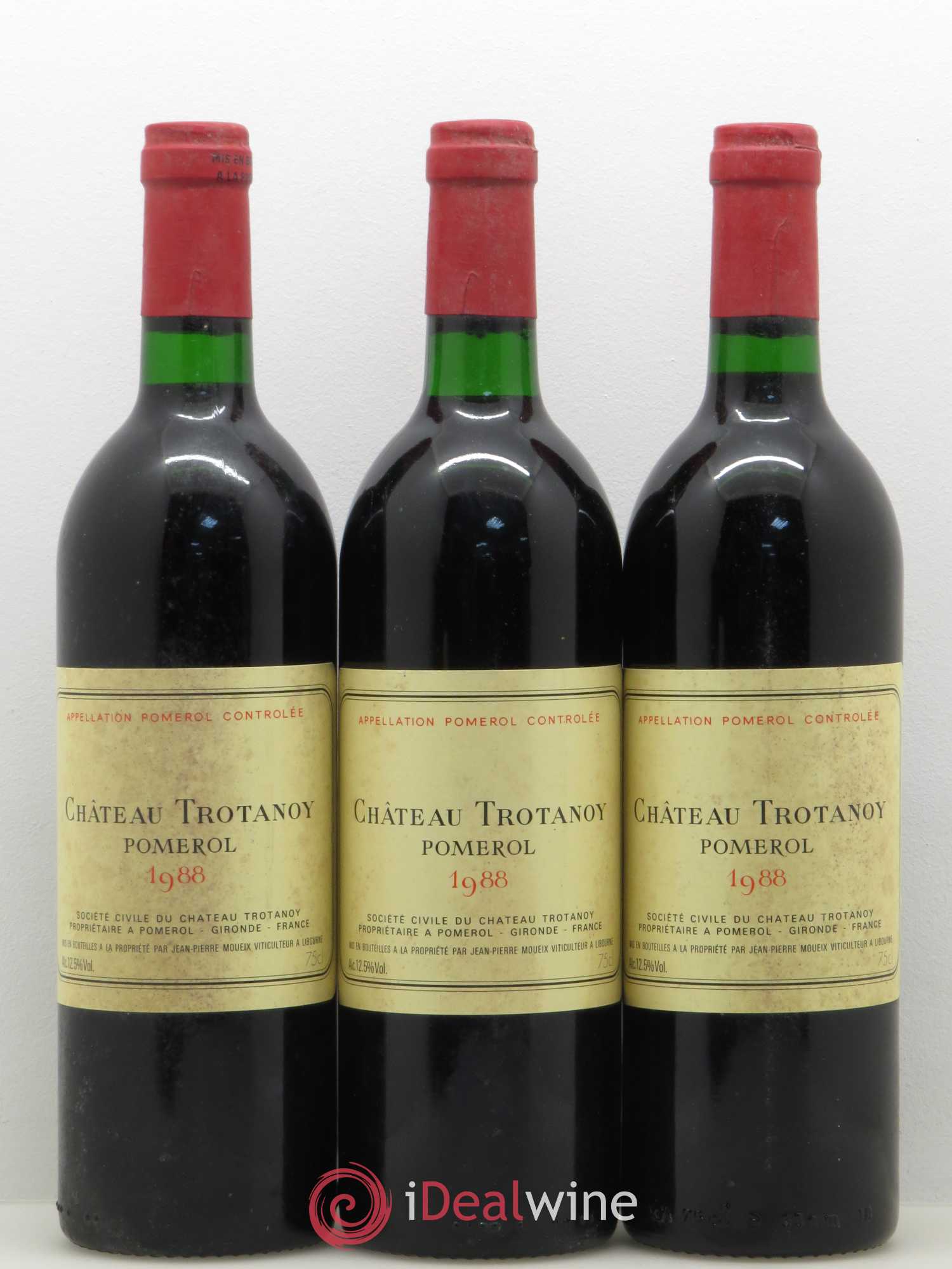 Château Trotanoy 1988 - Lot de 6 bouteilles - 1