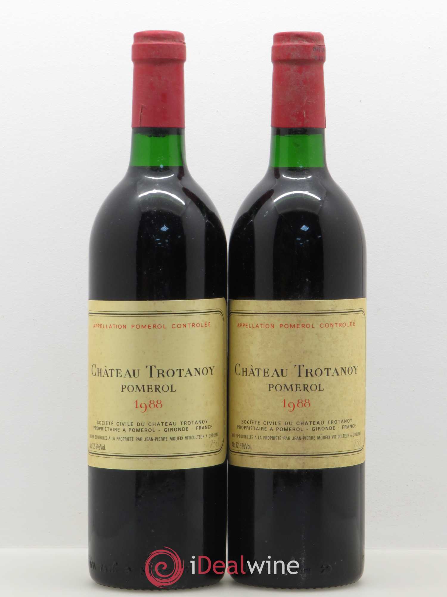 Château Trotanoy 1988 - Lot de 2 bouteilles - 0