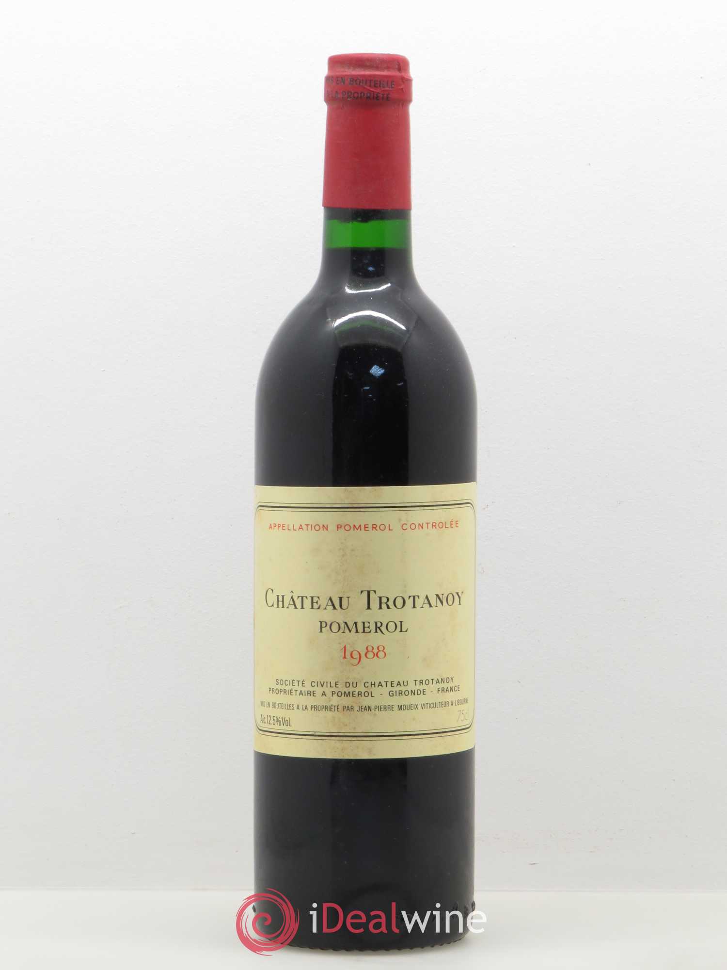 Château Trotanoy 1988 - Lot de 1 bouteille - 0