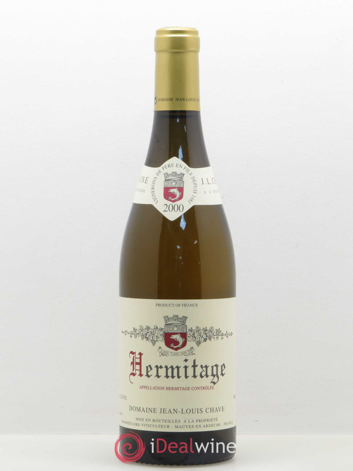 Hermitage Jean-Louis Chave 2000 - Lot de 1 bouteille - 0