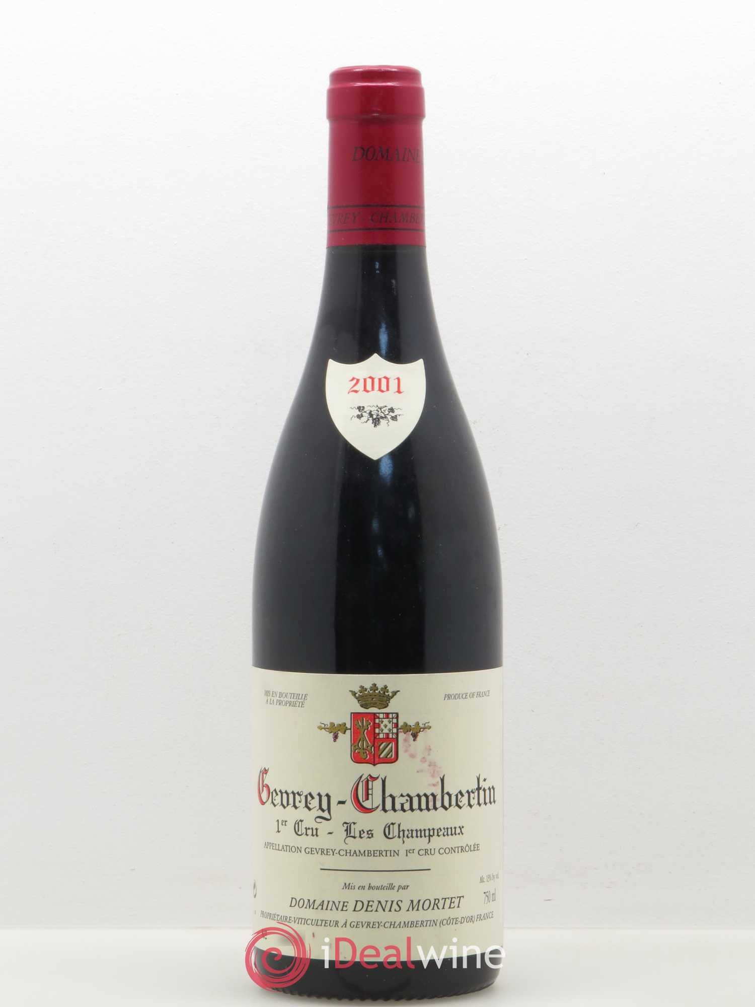 Gevrey-Chambertin 1er Cru Les Champeaux Denis Mortet (Domaine) 2001 - Lot de 1 bouteille - 0
