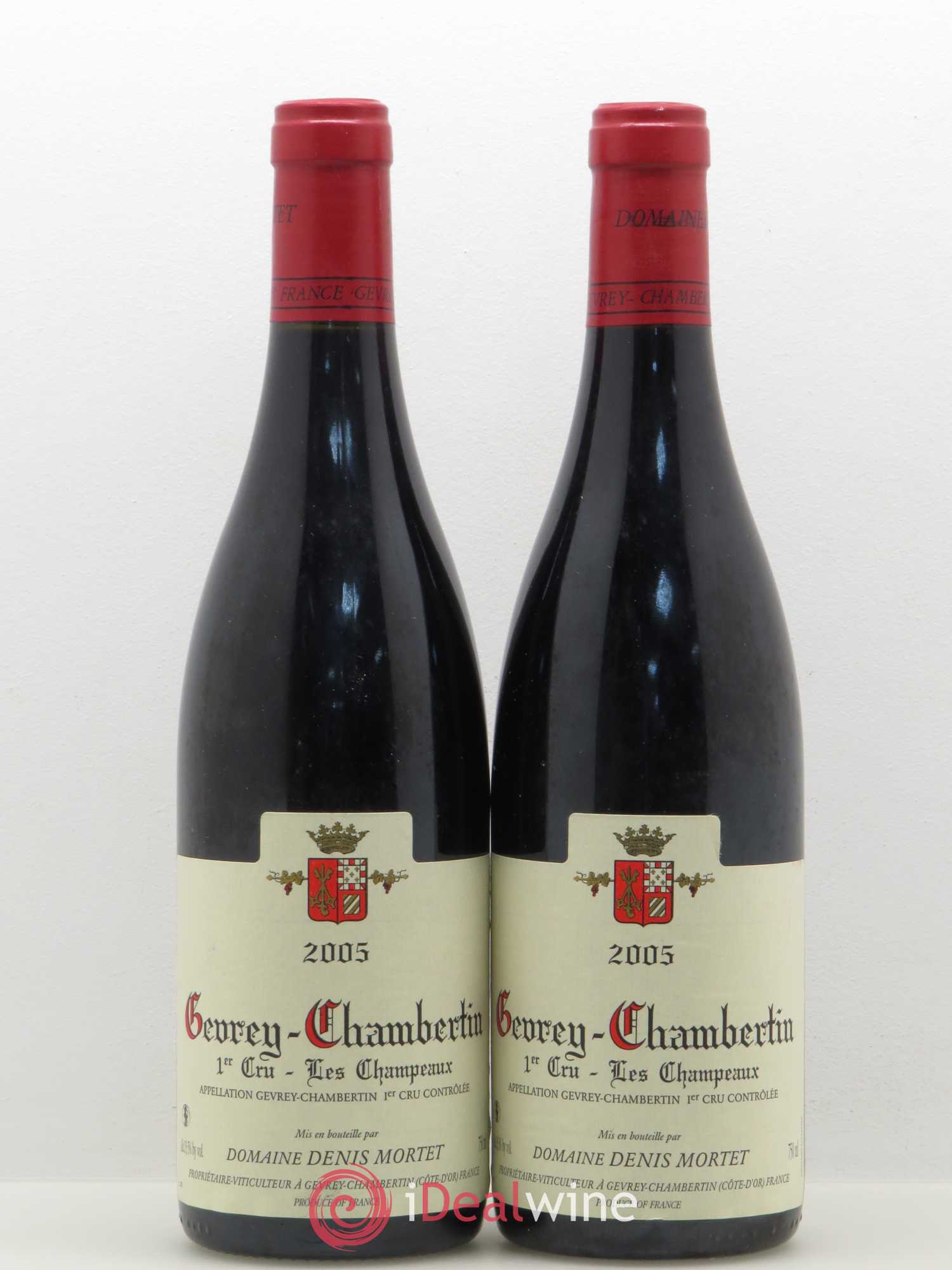 Gevrey-Chambertin 1er Cru Les Champeaux Denis Mortet (Domaine) 2005 - Lot de 2 bouteilles - 0