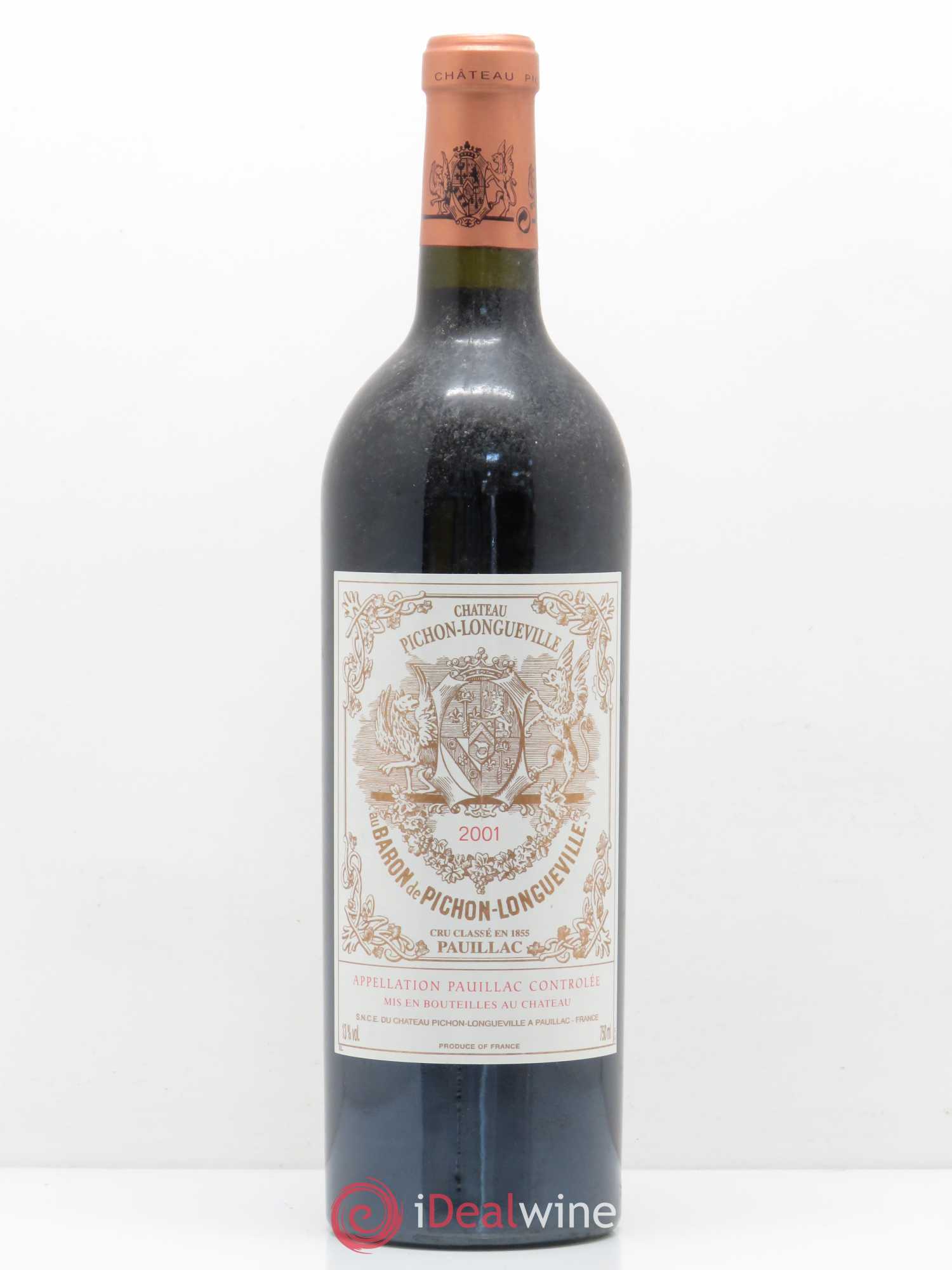 Pichon Longueville Baron 2ème Grand Cru Classé 2001 - Lot de 1 bouteille - 0