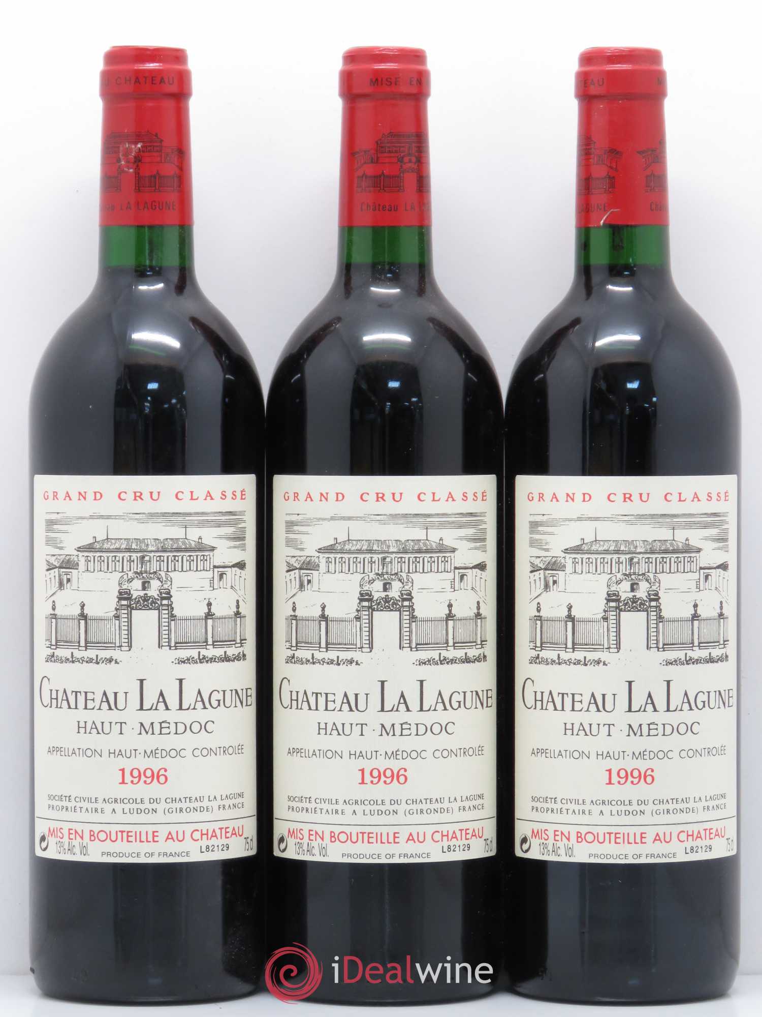 Château la Lagune 3ème Grand Cru Classé 1996 - Lot de 6 bouteilles - 2