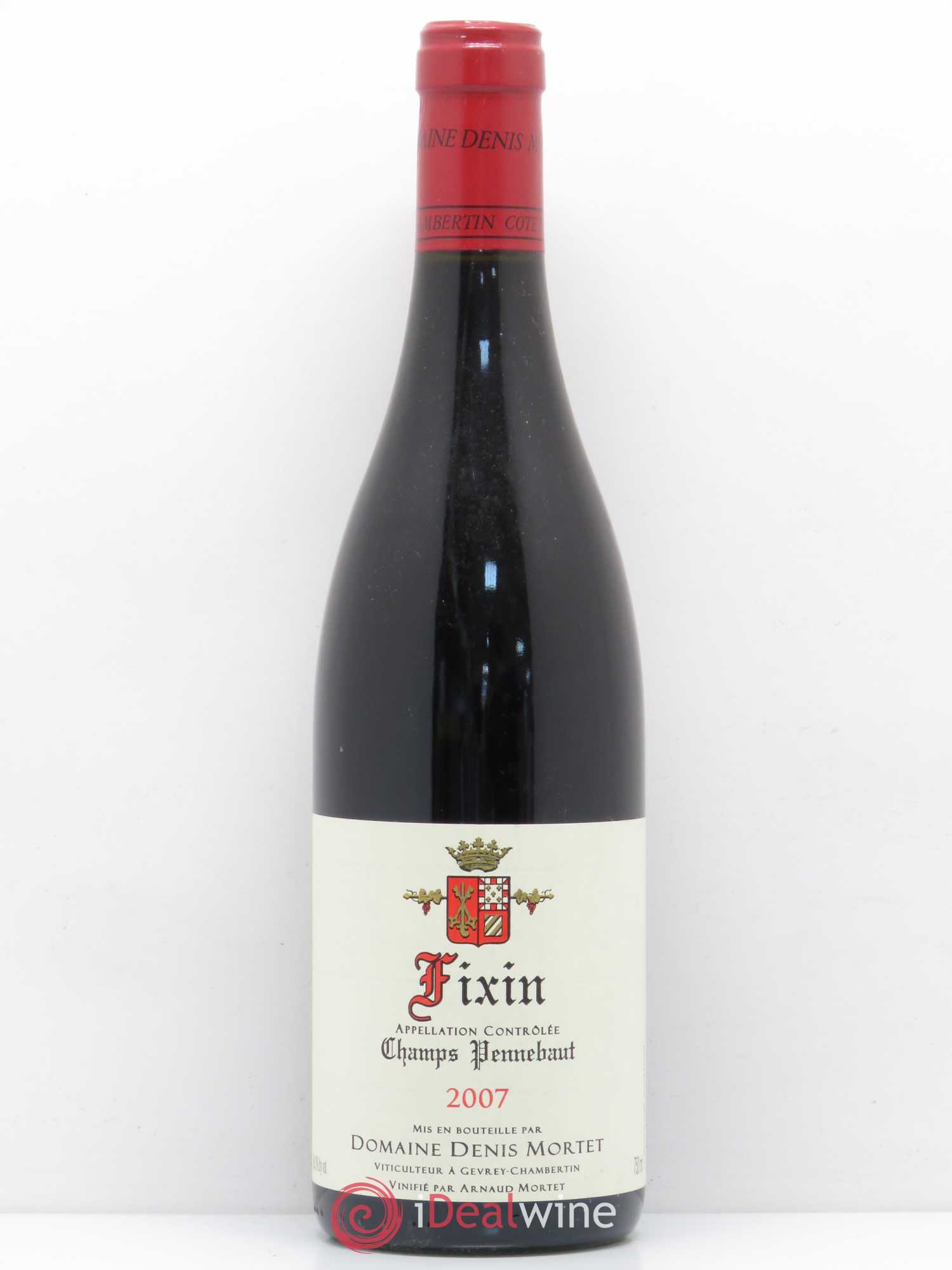Fixin Vieilles vignes Denis Mortet (Domaine) Champs Pennebaut 2007 - Lot de 1 bouteille - 0