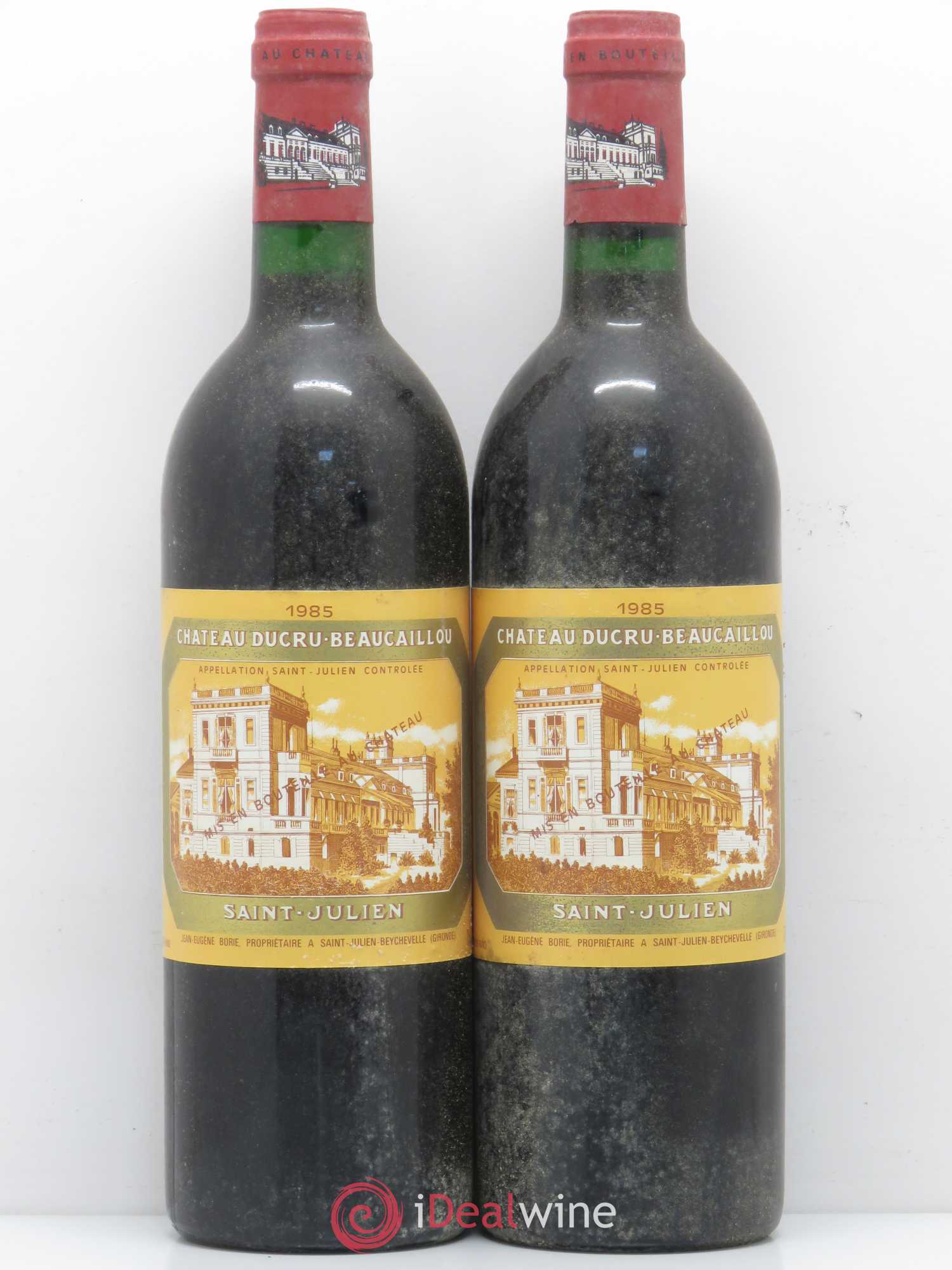 Château Ducru Beaucaillou 2ème Grand Cru Classé 1985 - Lot de 2 bouteilles - 0