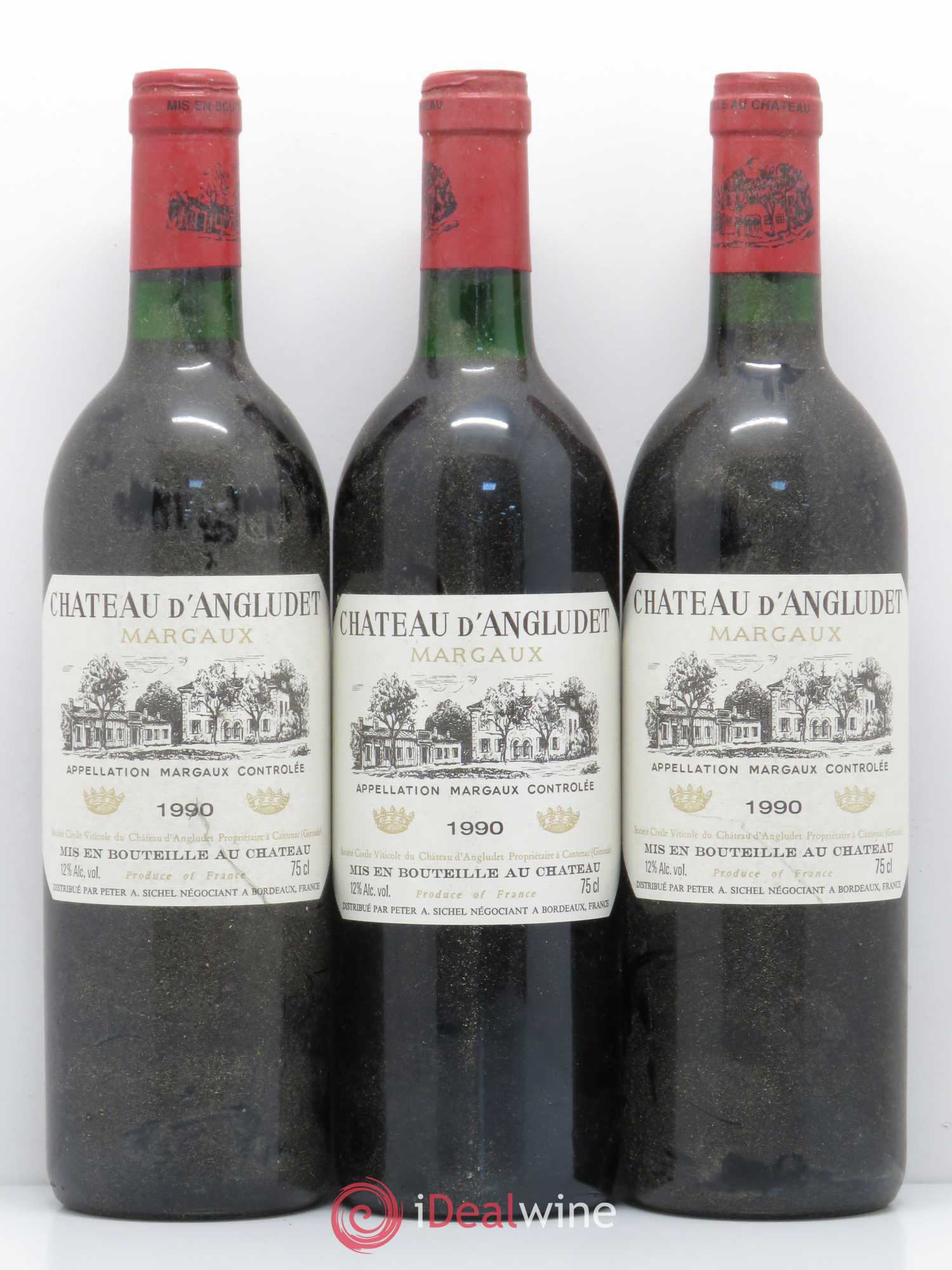 Château d' Angludet Cru Bourgeois 1990 - Lot de 6 bouteilles - 2