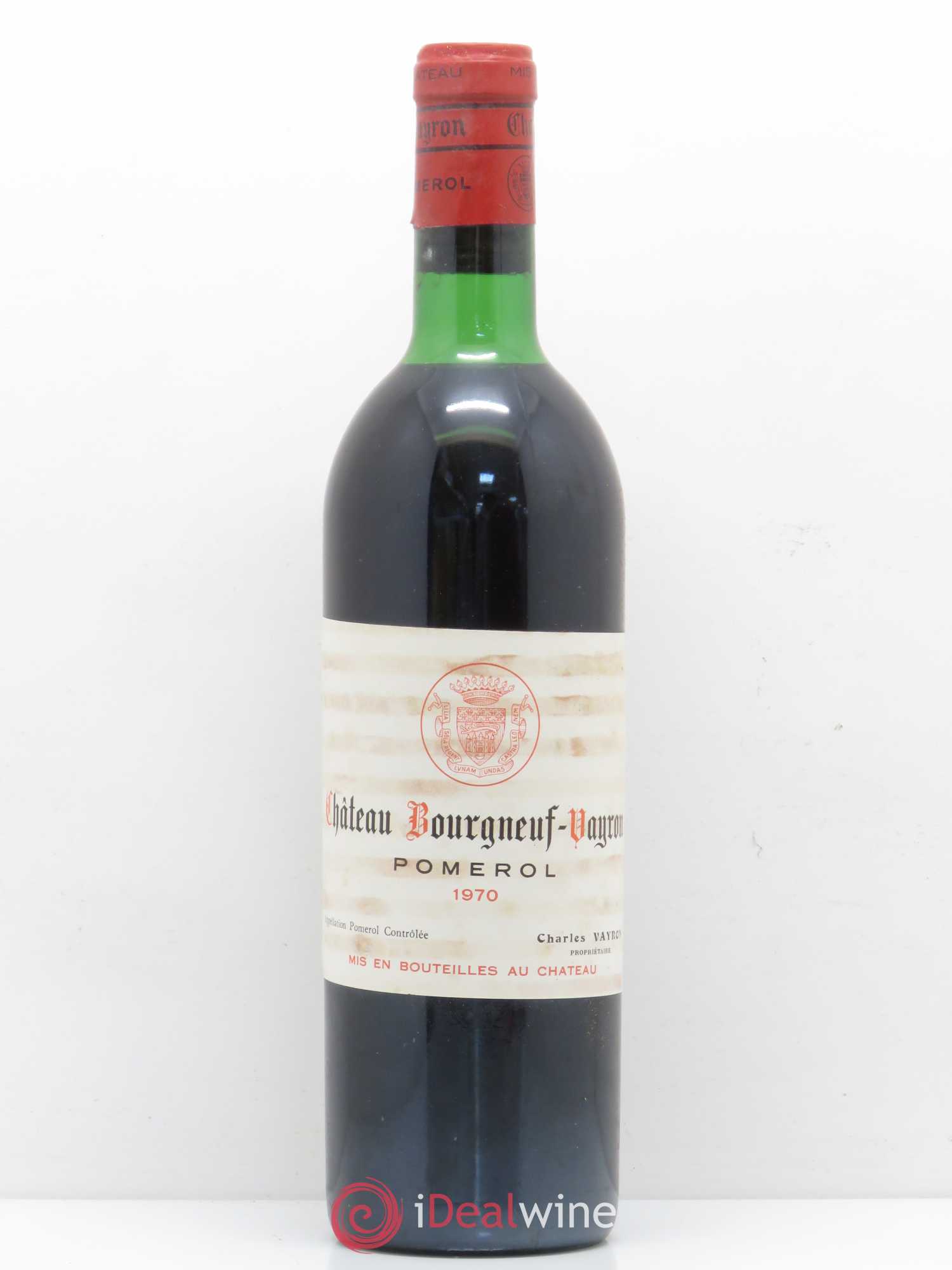 Château Bourgneuf Vayron 1970 - Lot de 1 bouteille - 0
