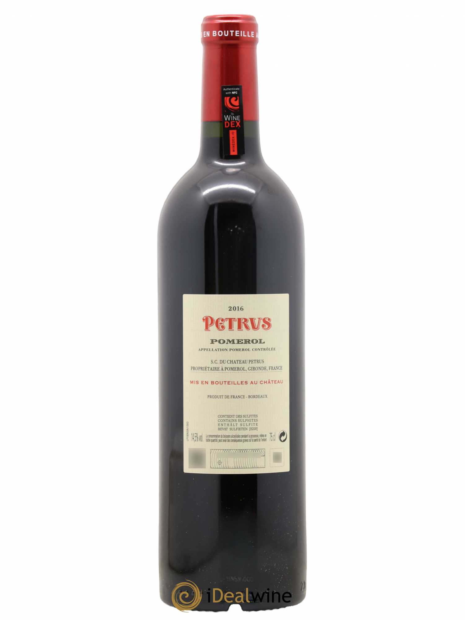Petrus 2016 - Posten von 1 Flasche - 1