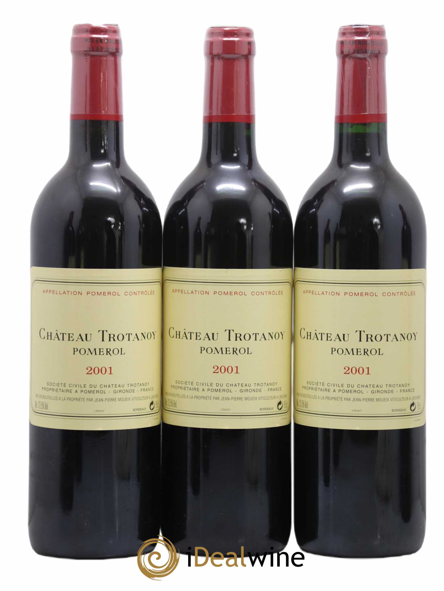 Château Trotanoy 2001 - Lot de 6 bouteilles - 1