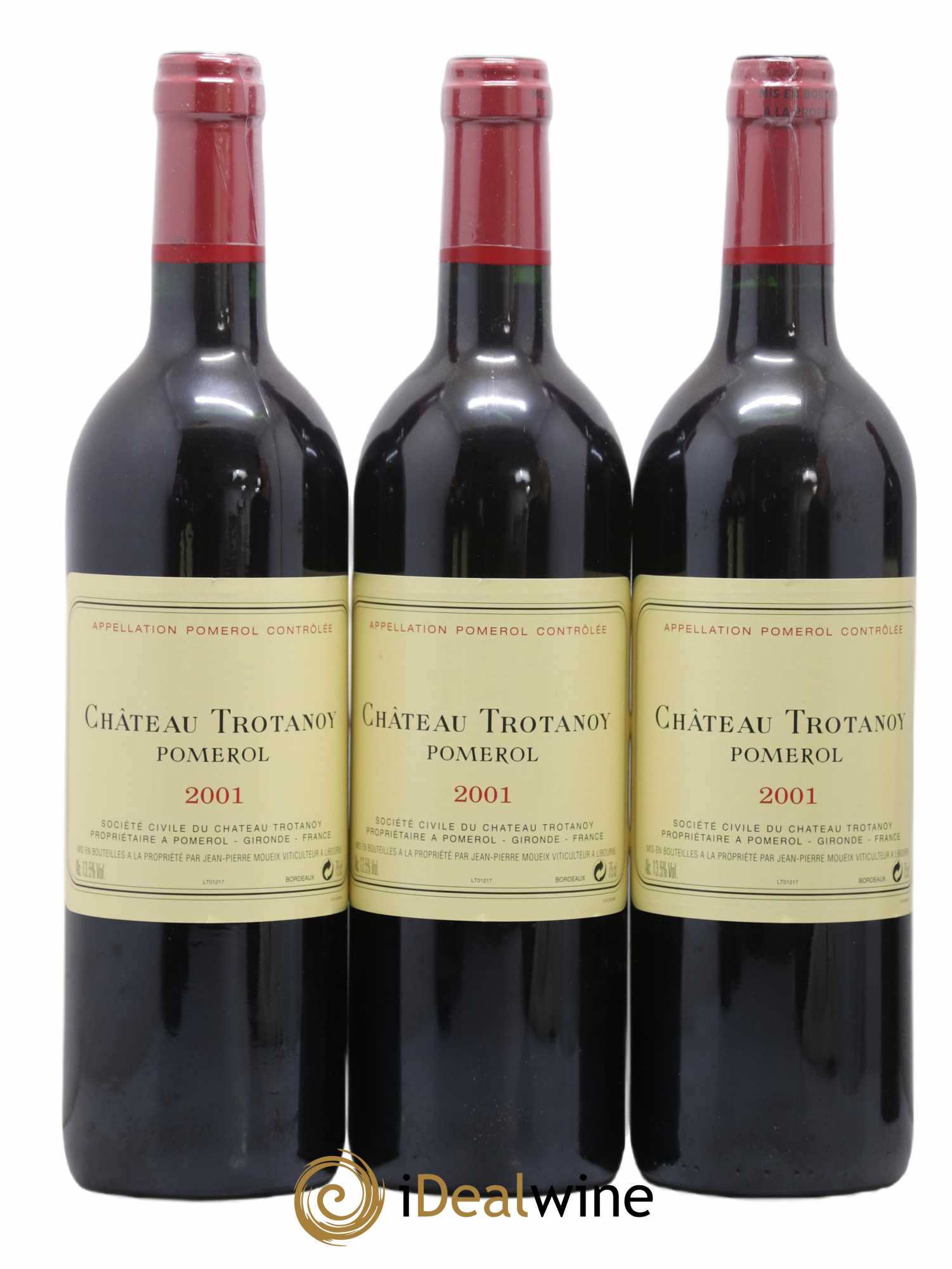 Château Trotanoy 2001 - Lot de 6 bouteilles - 2