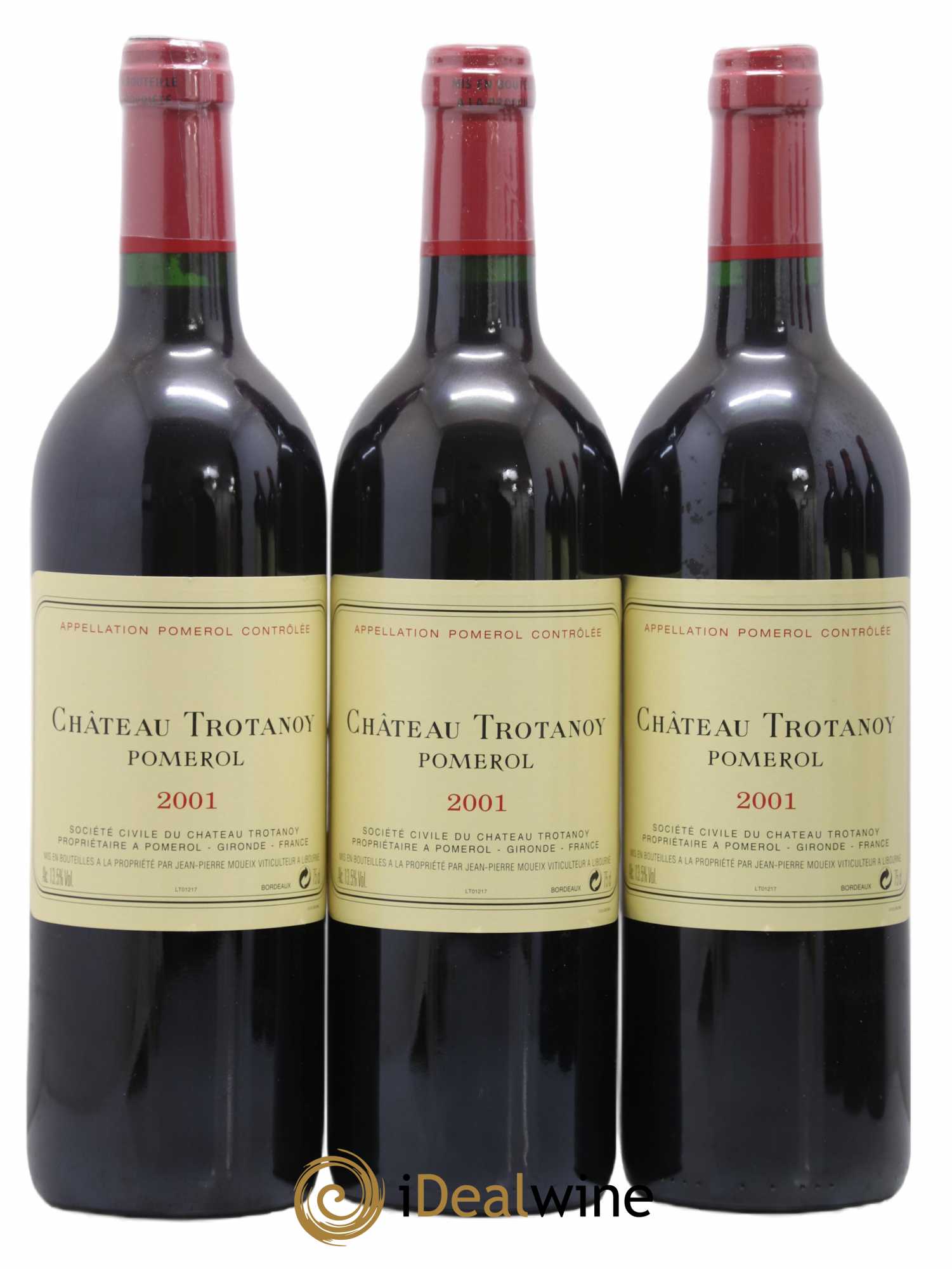 Château Trotanoy 2001 - Lot de 6 bouteilles - 1